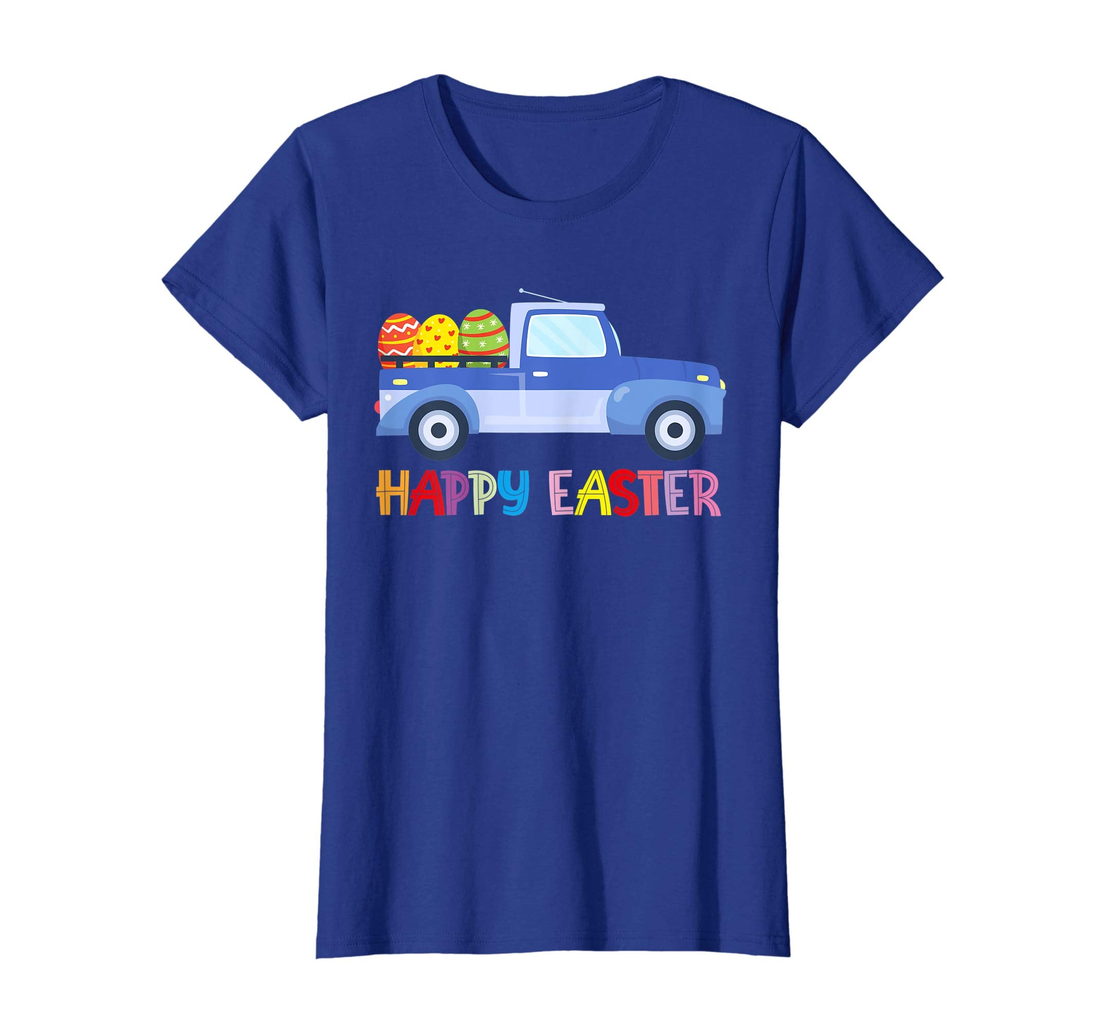 Happy Easter Truck Egg Hunt Is On Kids Boys Girls Shirt Gift