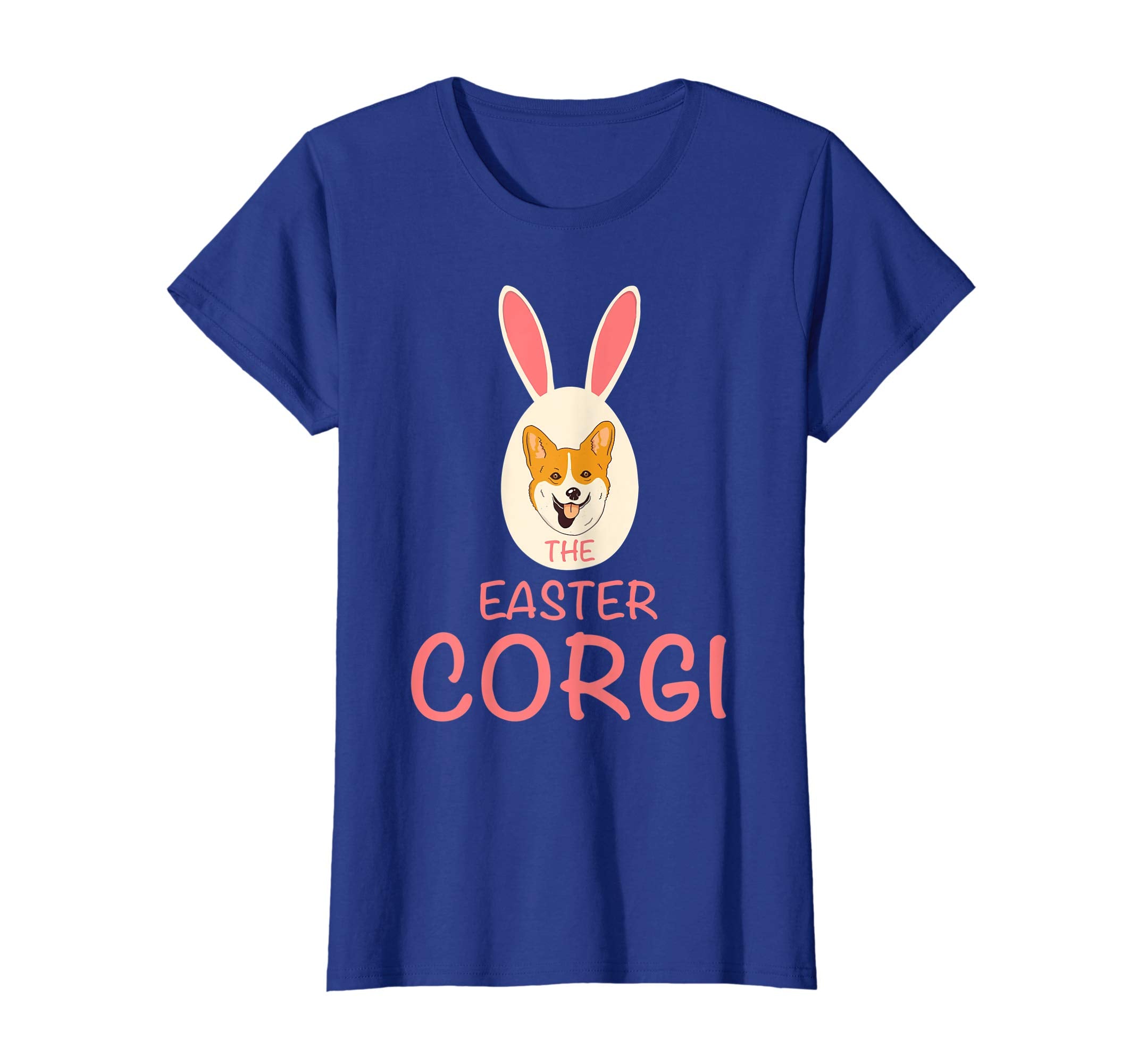 The easter corgi t-shirt. Funny Easter corgi dog shirt.