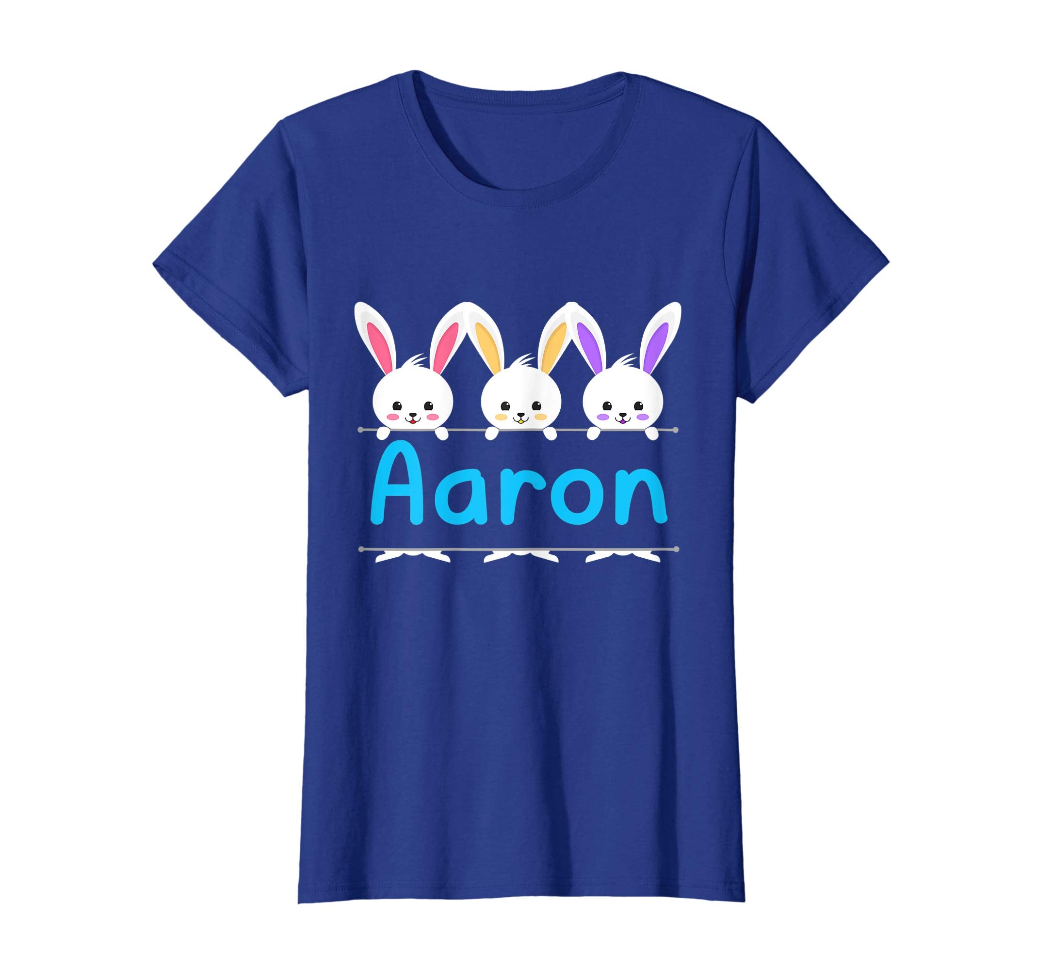 Easter day t-shirt super cute 3 Aaron Rabbits