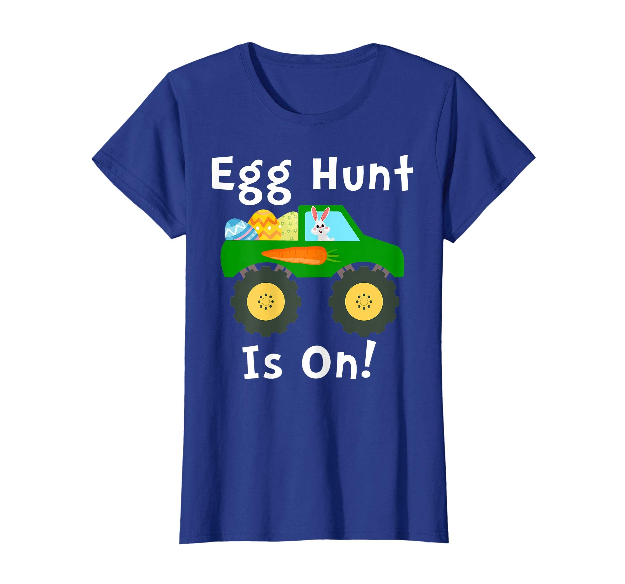 Egg Hunt Is On Shirt Monster- Truck Lovers Easter Kids Shir