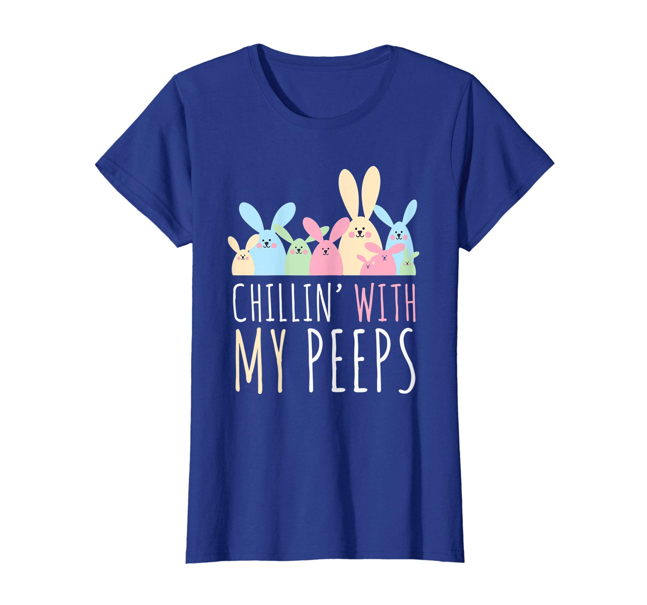 Chillin With My Peeps TShirt Easter Bunny Candy Shirt