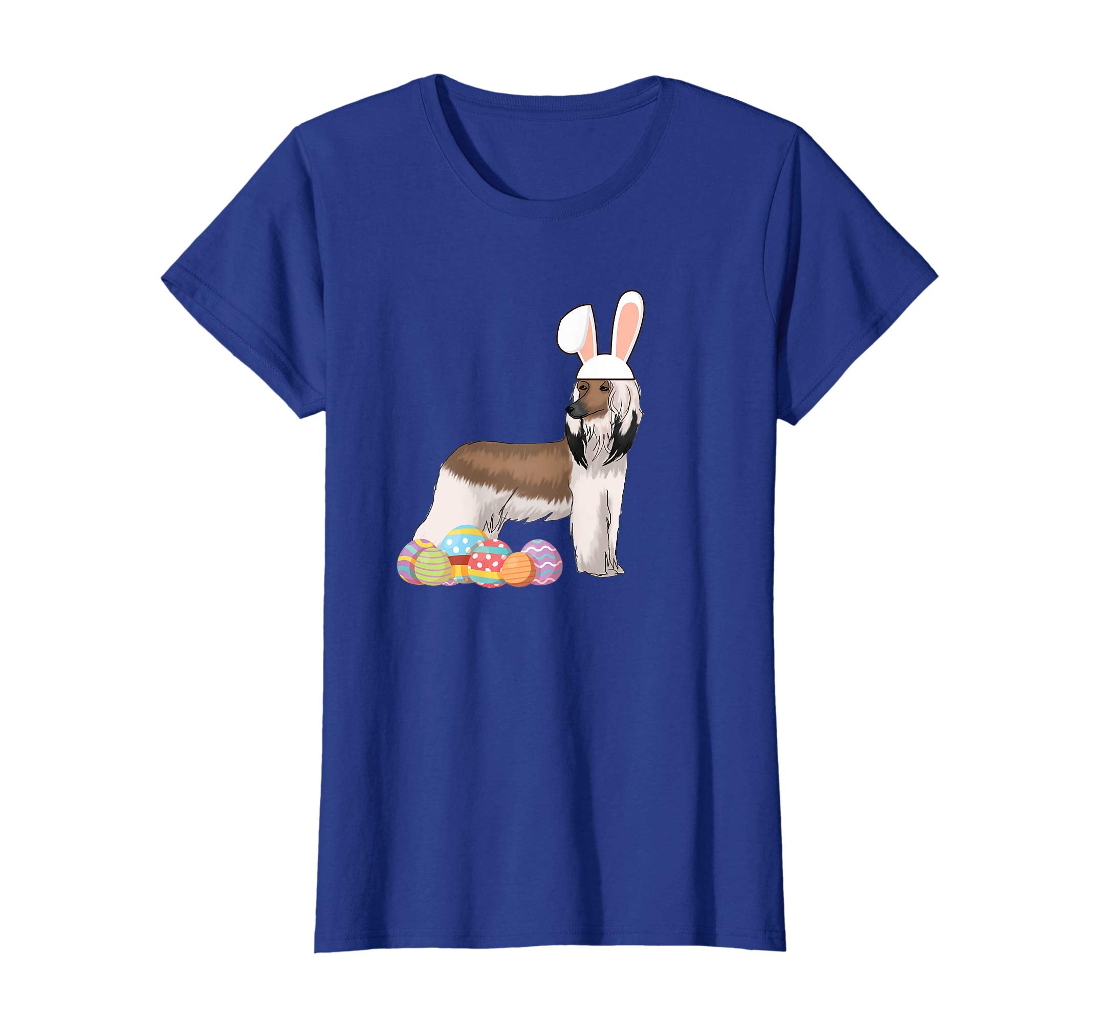 Easter Shirt Afghan Hound Funny Bunny Ears &amp; Eggs Gift