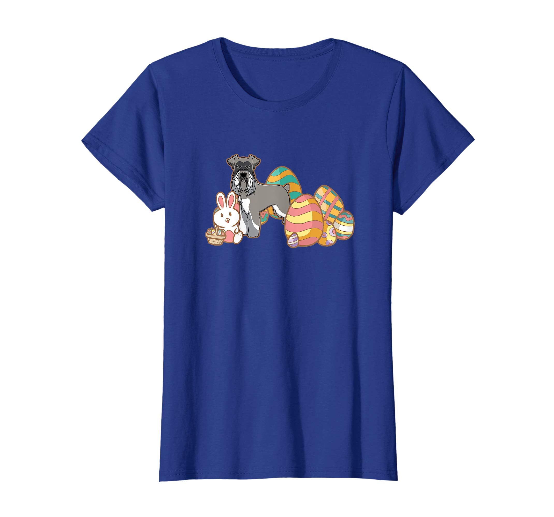 Easter Schnauzer Dog T-Shirt Gift