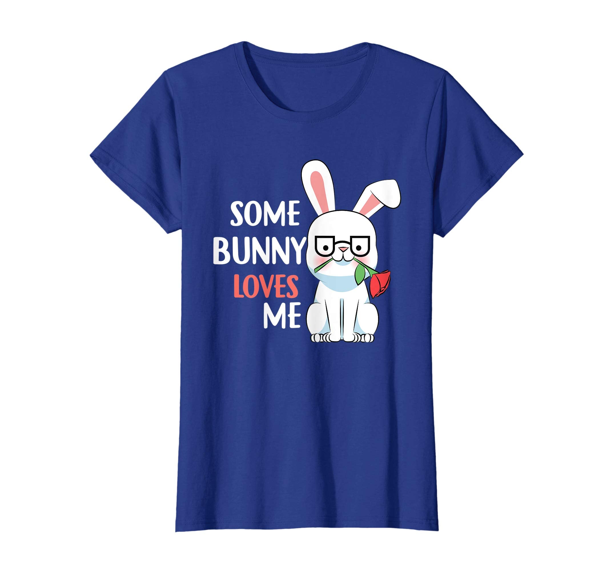 Some Bunny Loves Me Easter T-Shirt For Men Women Kids Tee