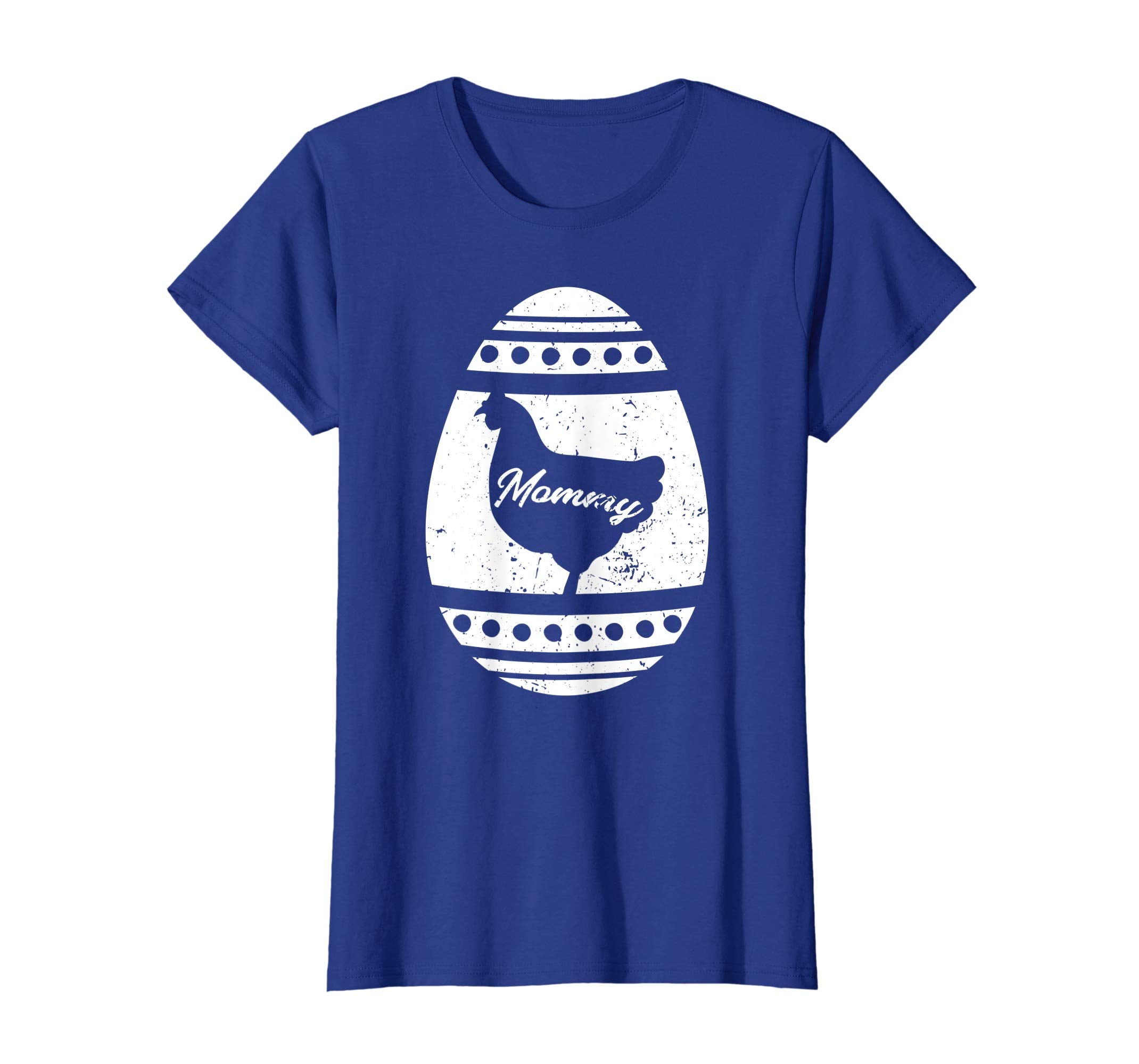 Womens Mommy Chicken Easter Egg Shirt Chicken Easter Gift for Mom
