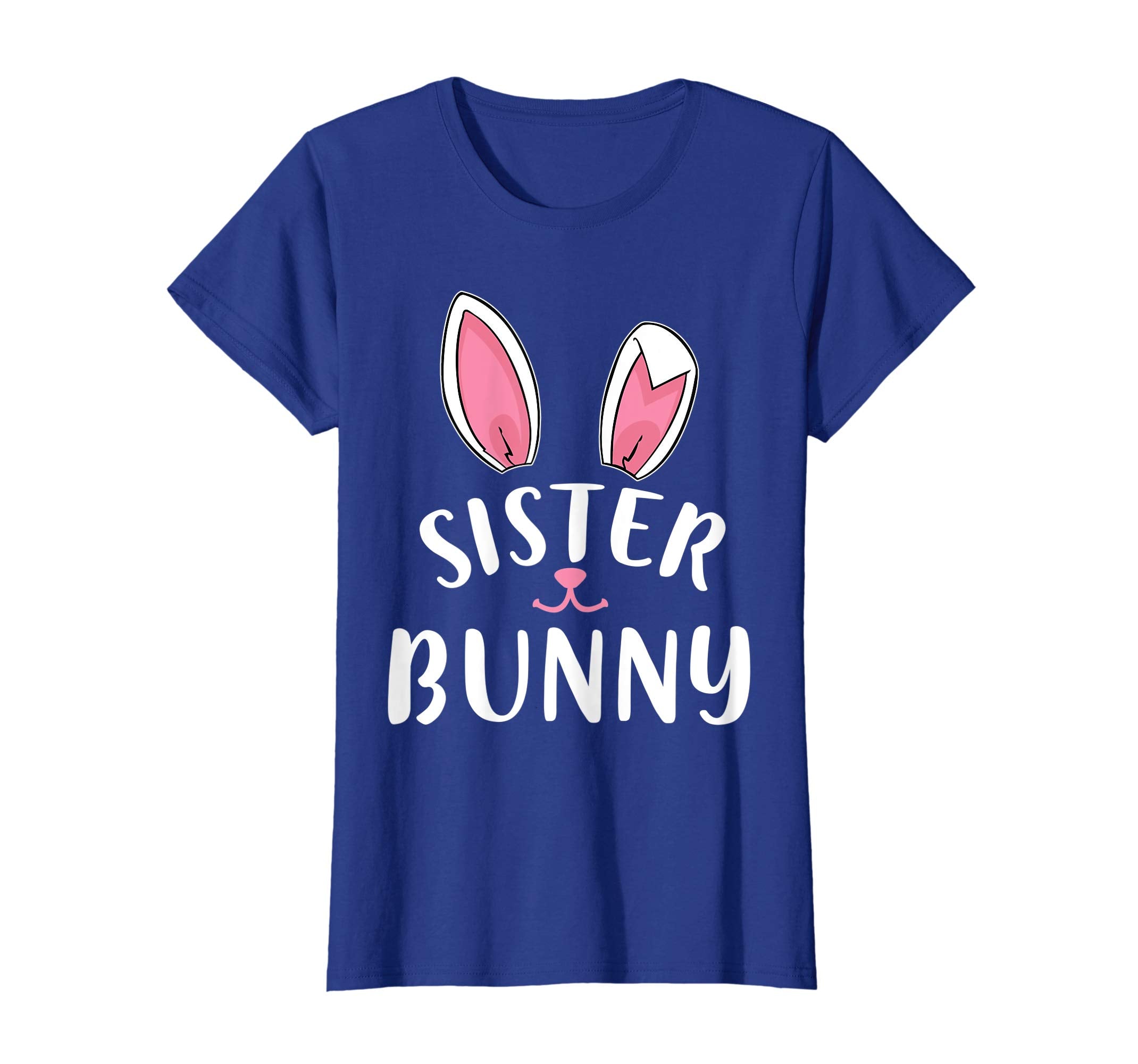 Lovely Bunny Rabbit Face Happy Easter Shirt Sister Bunny