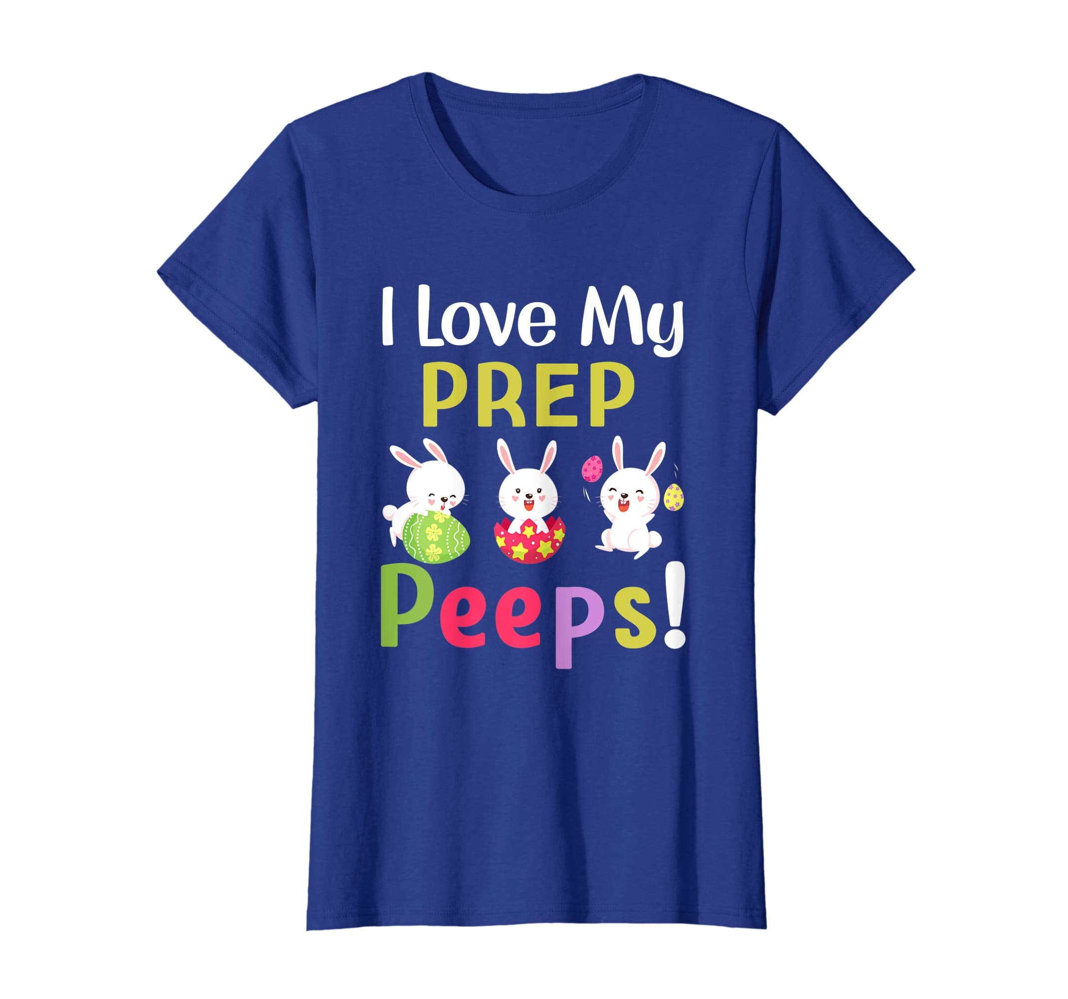 I Love My Prep Peeps Happy Easter Teacher Tshirt
