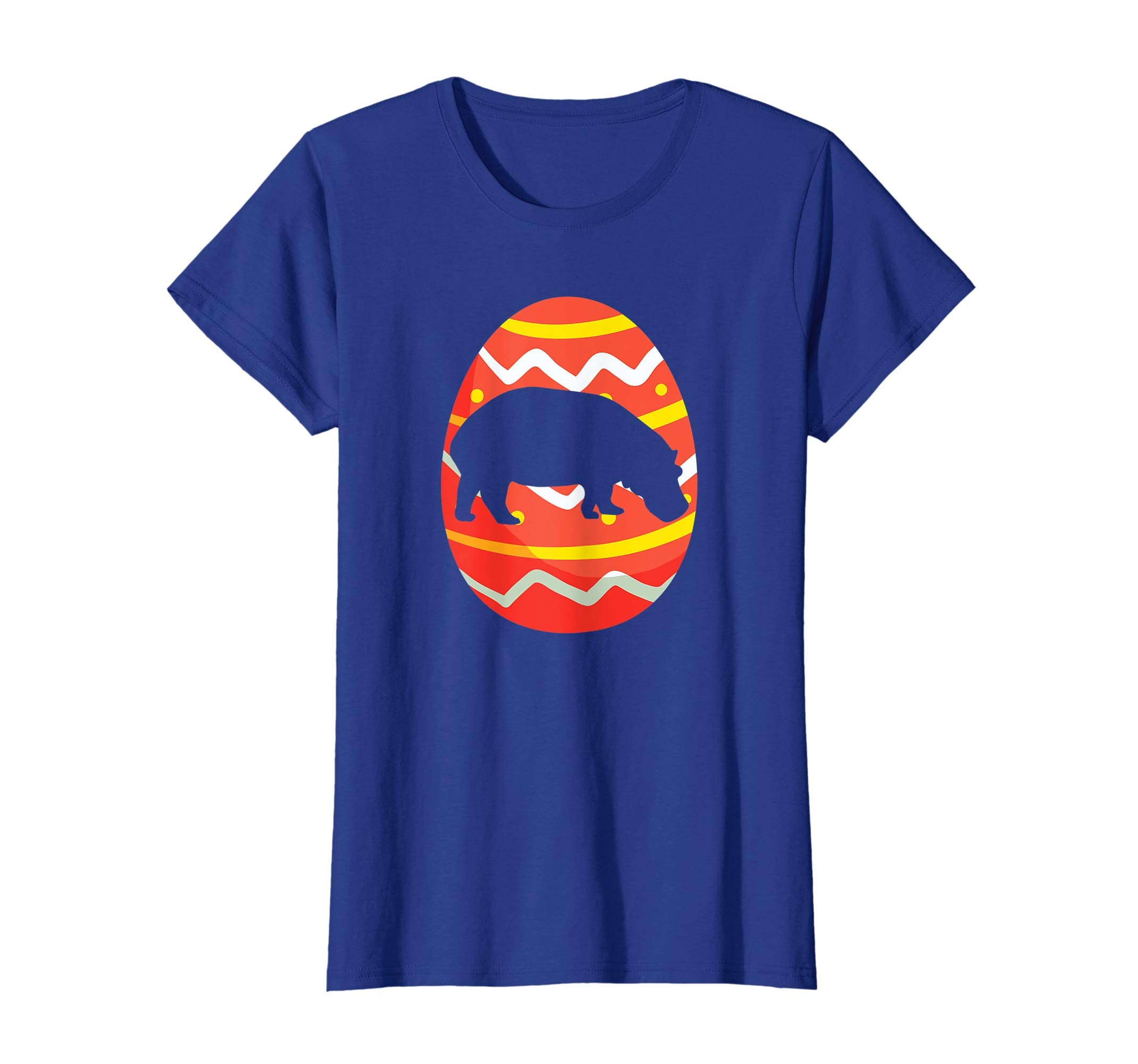 Funny Hippo Easter Eggs T-Shirt Gifts for Kids Boys Girls
