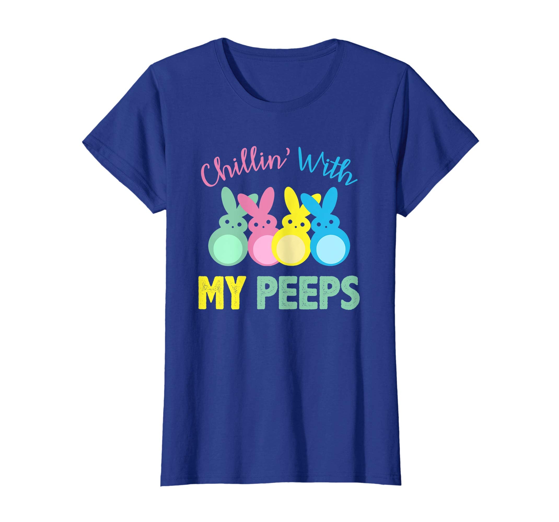Chillin With My Peeps TShirt Easter Bunny Candy Shirt