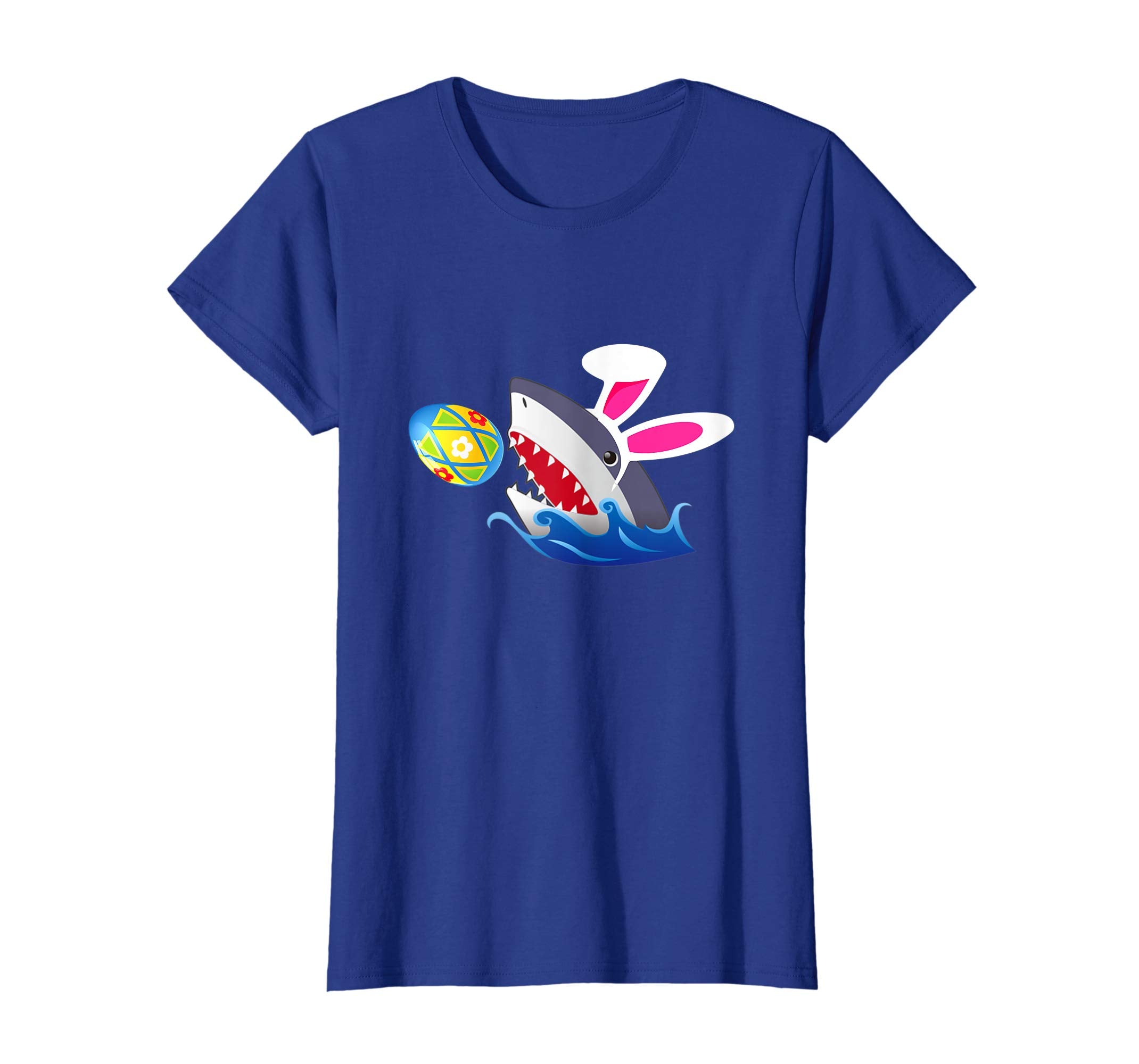 Easter Shirts For Kids Boys Girls Shark Eat Egg Easter Tee