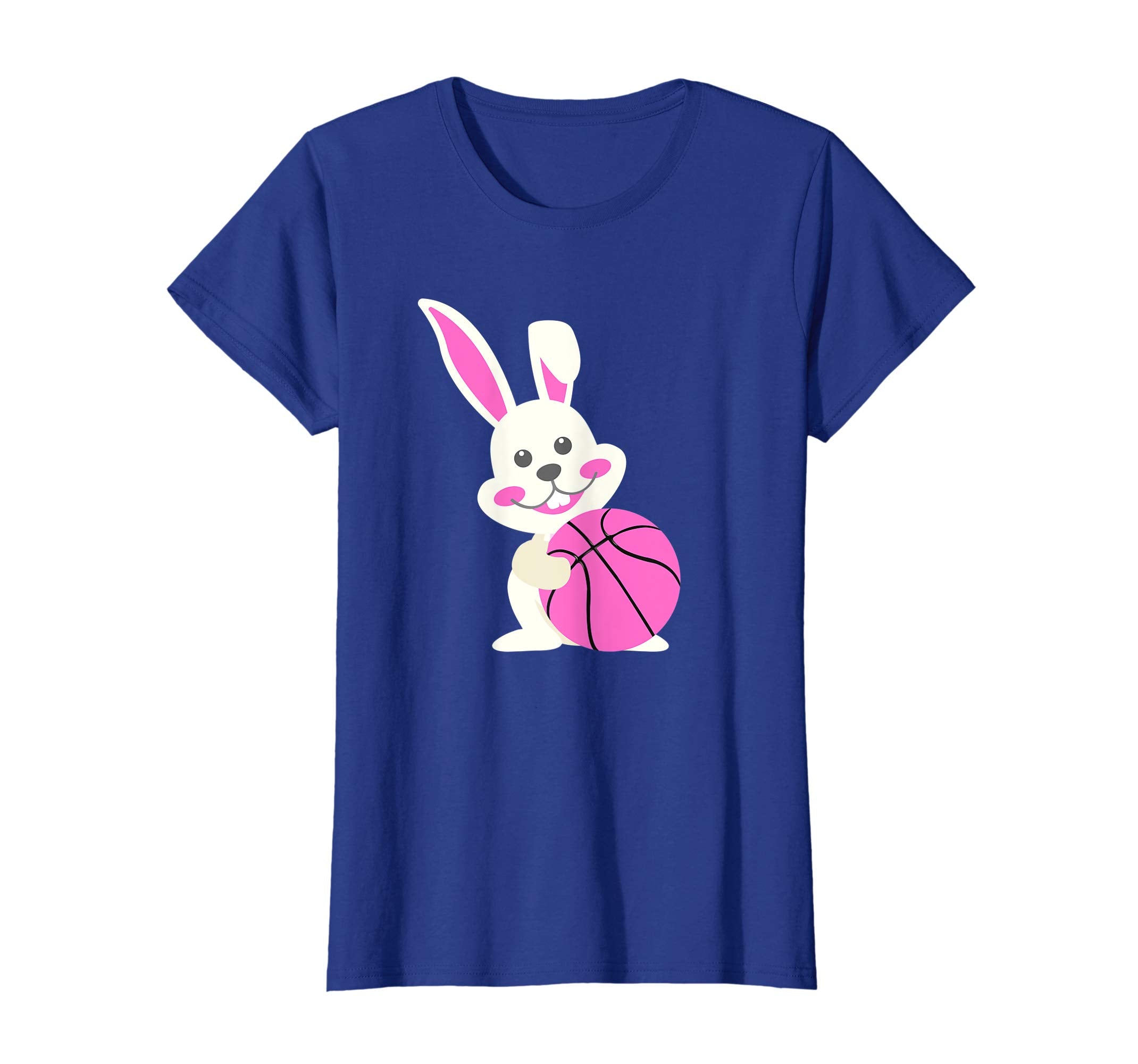 Easter Bunny with Basketball T-Shirt Gifts for Kids Boys