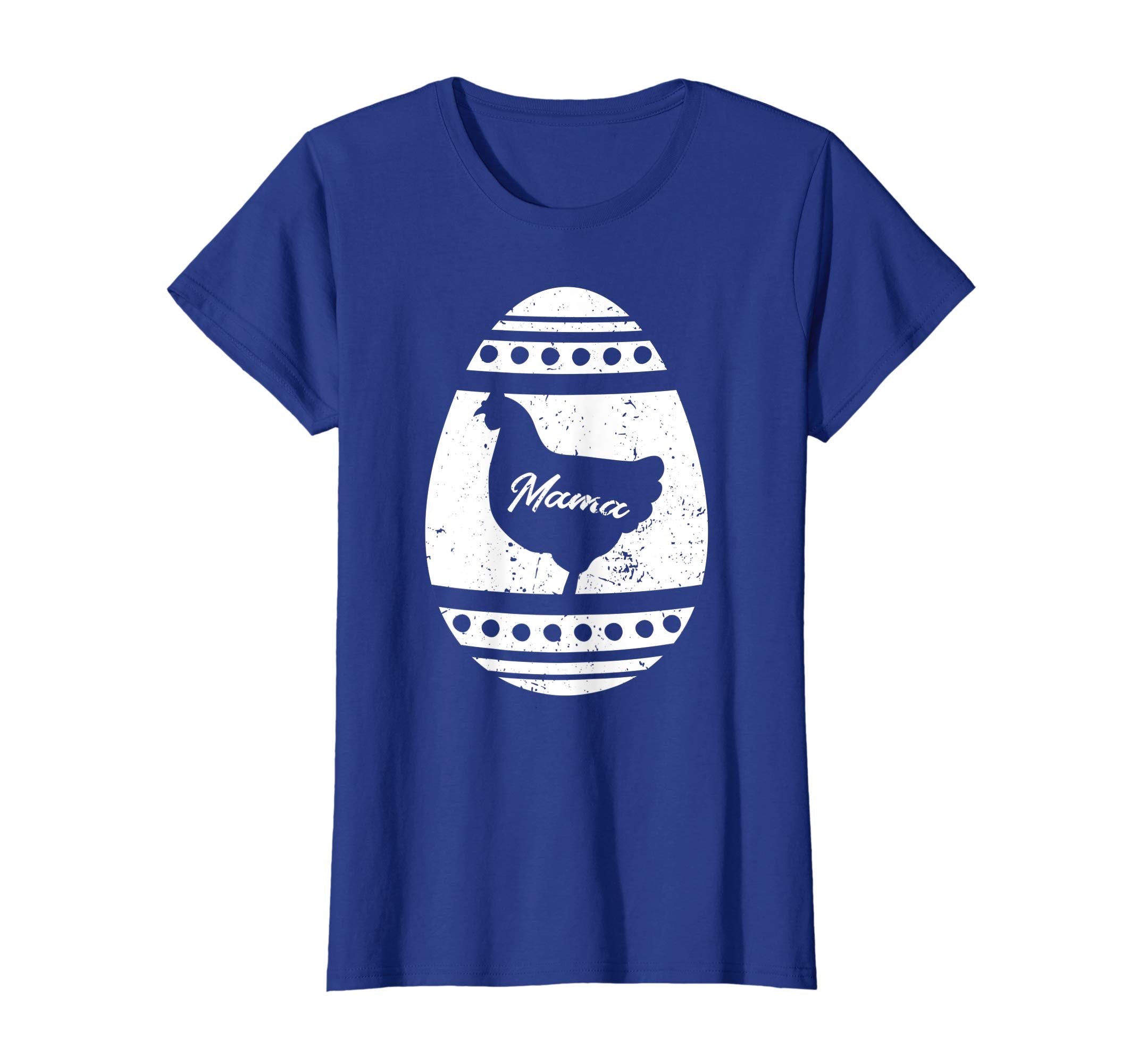 Womens Mama Chicken Easter Egg Shirt Chicken Easter Gift for Mom