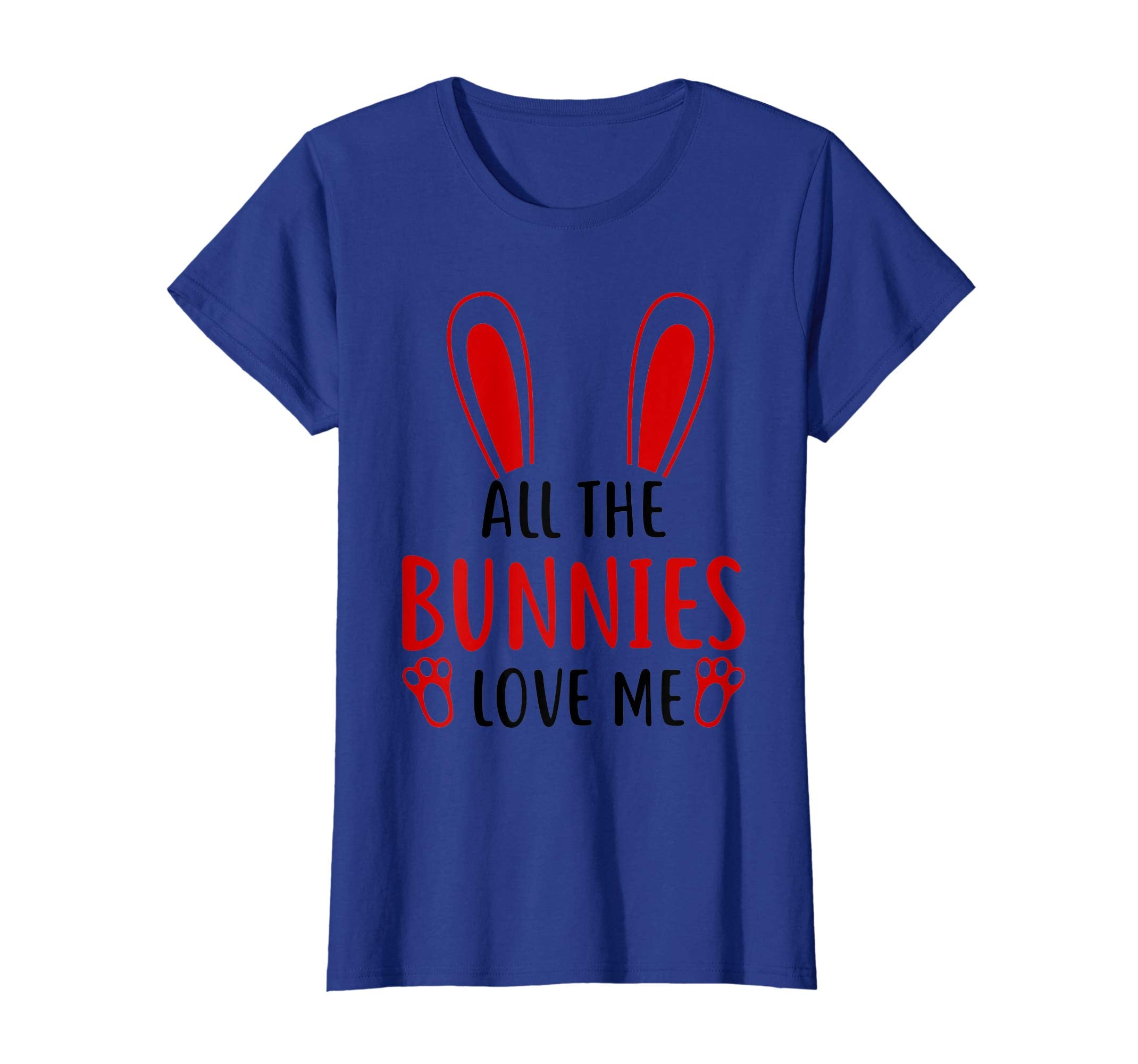 All The Bunnies Love Me Easter Day T-Shirts Gift Kids Girls