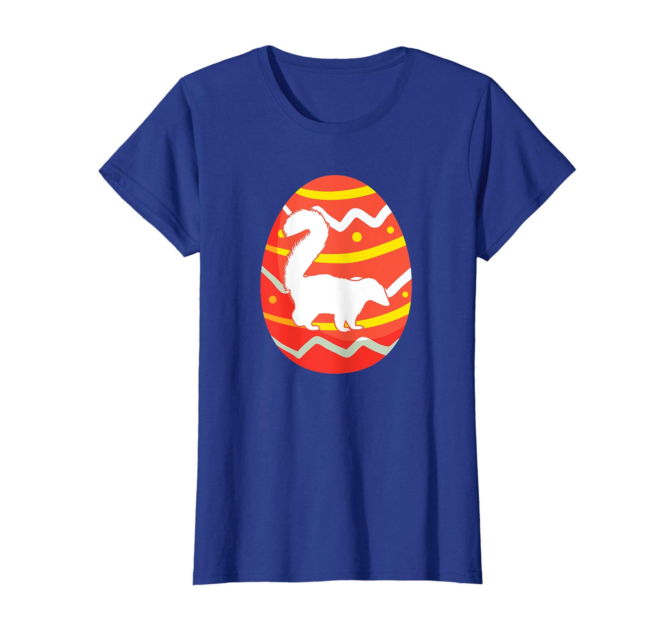 Funny Skunk Easter Egg T-Shirt Gifts for Kids Boys Girls