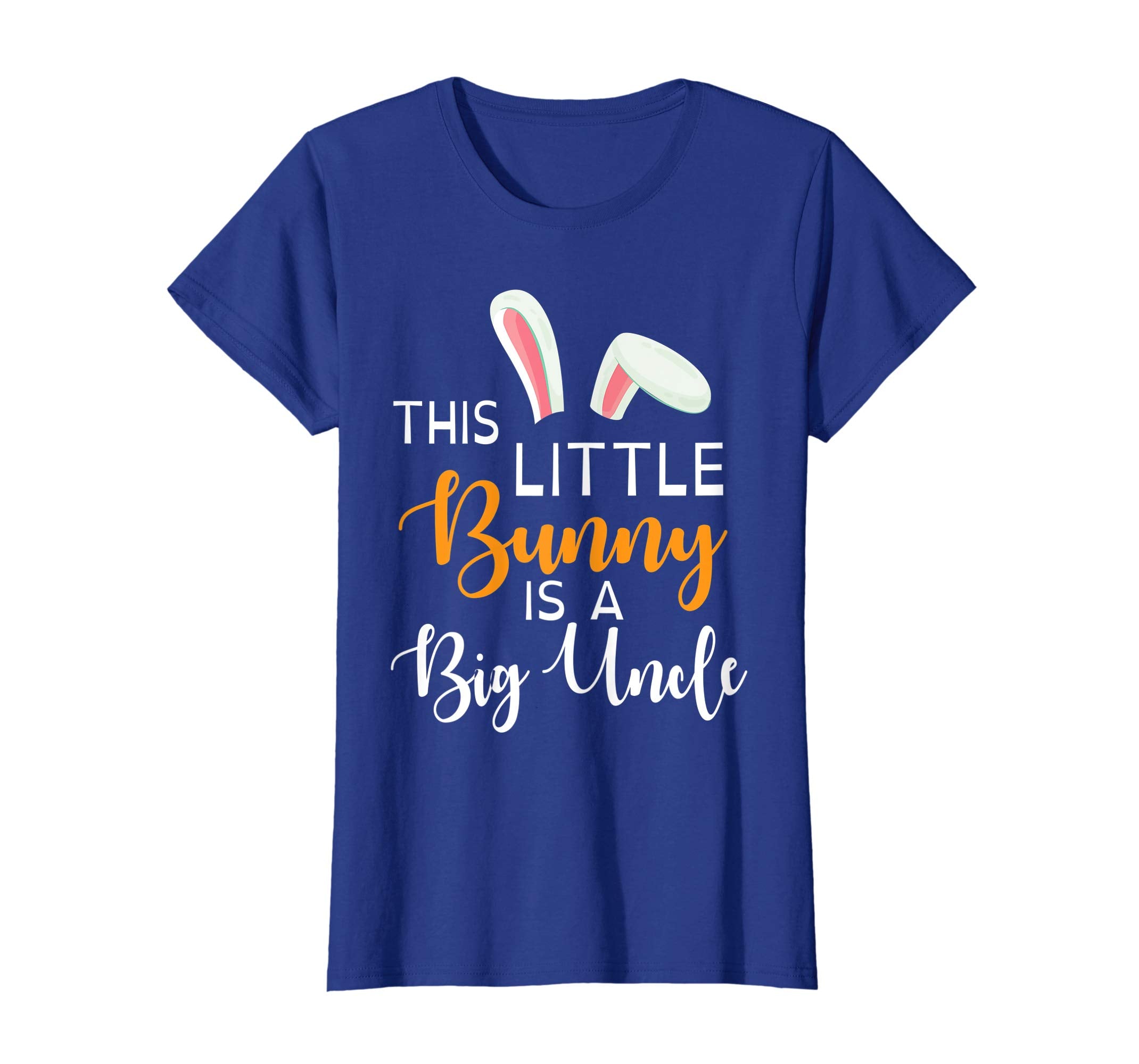 Bunny Face This Little Bunny Is A Big Uncle Easter Shirt