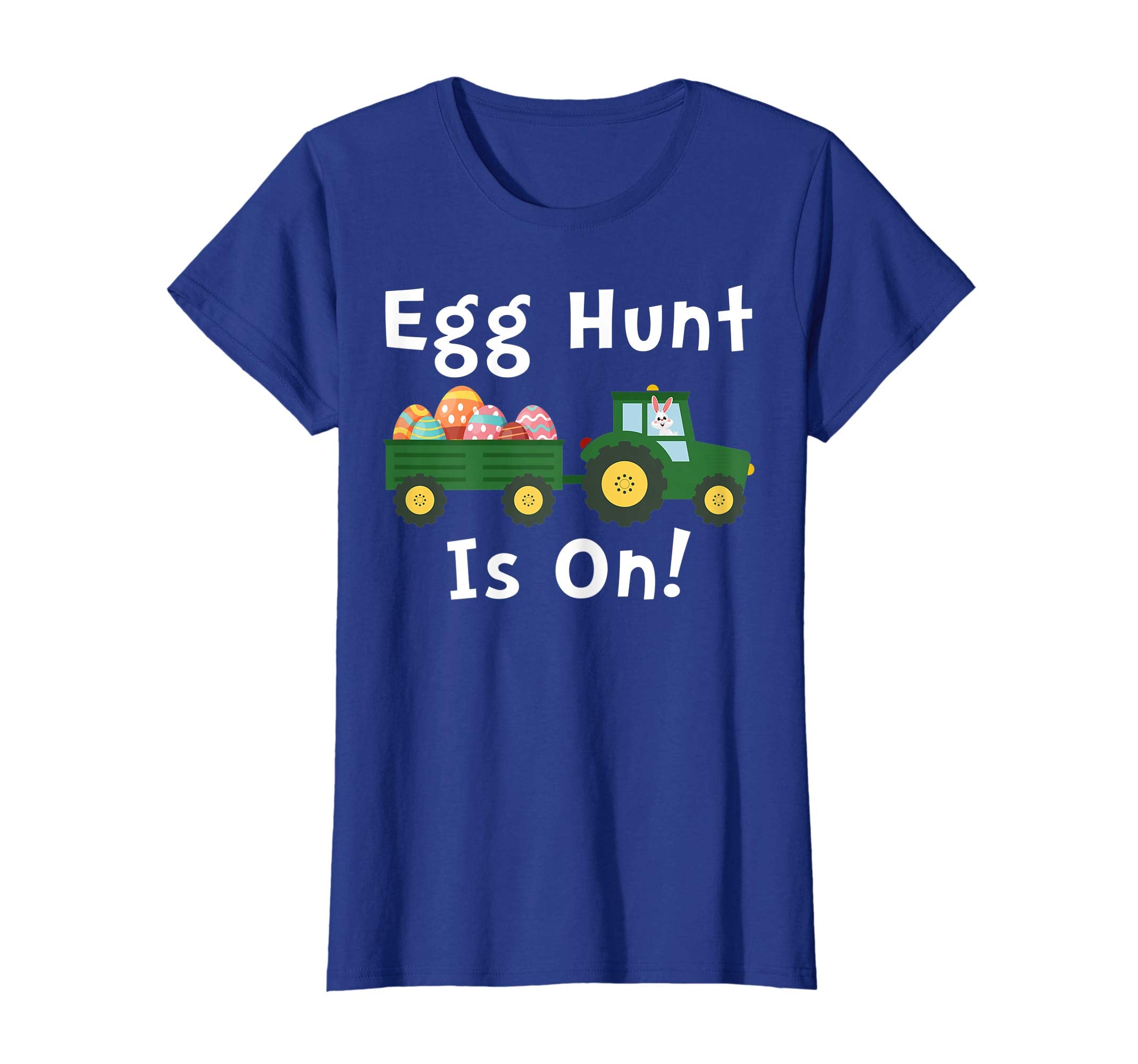 Egg Hunt Is On Tshirt Tractor Lovers Easter Kids Shirts