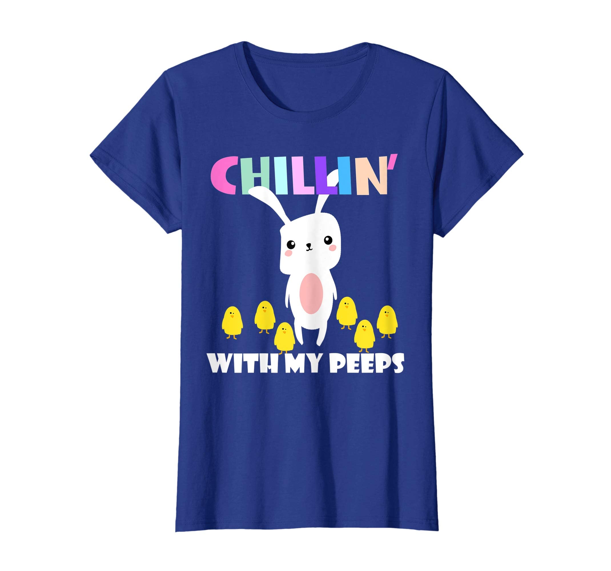 Easter Shirt For Boys Girls Chillin With My Peeps