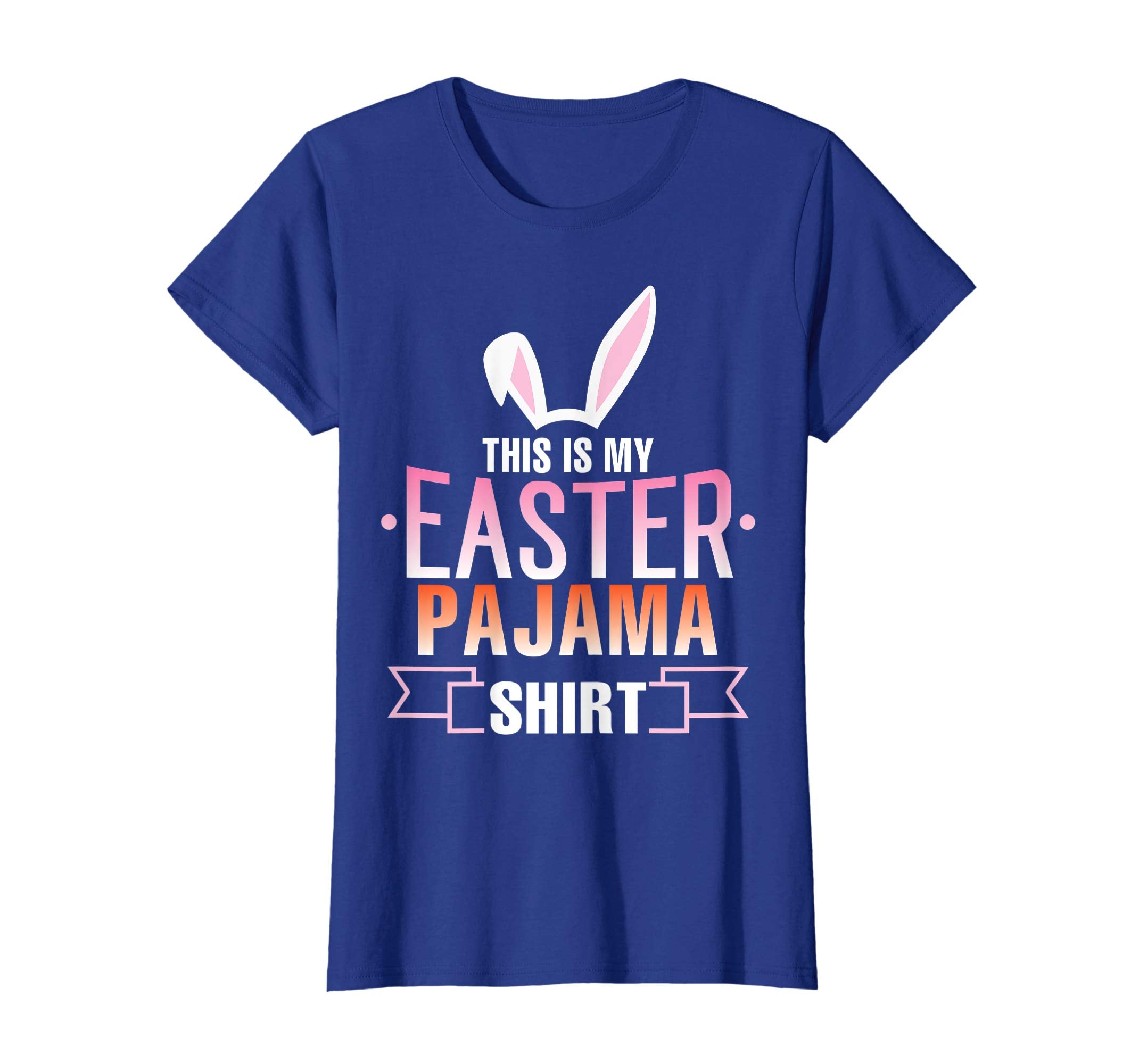 Cute Bunny Rabbit Face This Is My Easter Pajama Shirt
