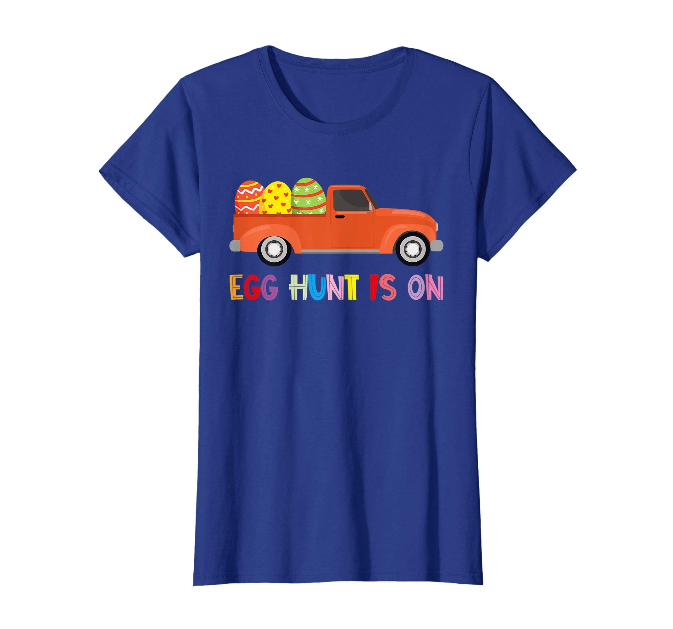 Happy Easter Truck Egg Hunt Is On Kids Boys Girls Shirt Gift