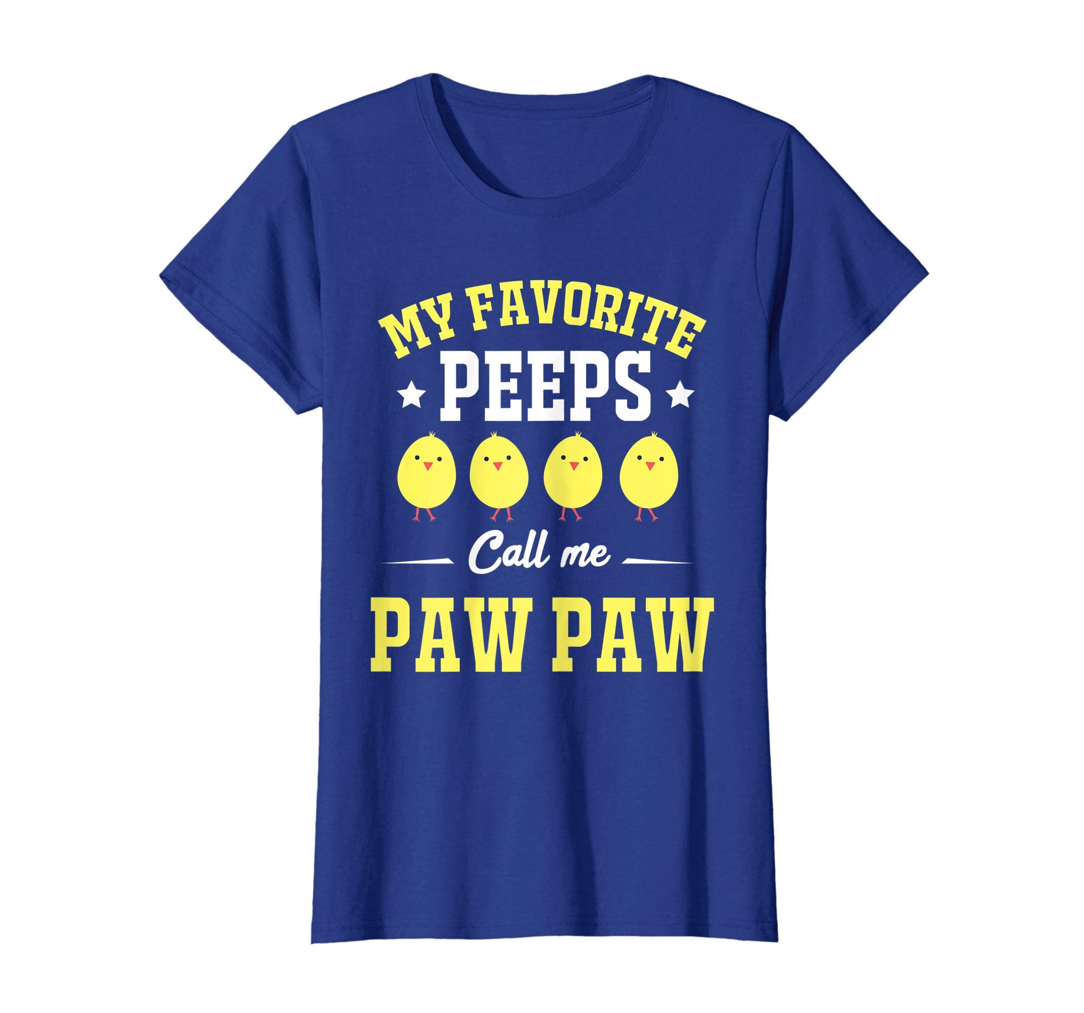 My Favorite Peeps Call Me Paw Paw Easter Day T-Shirt