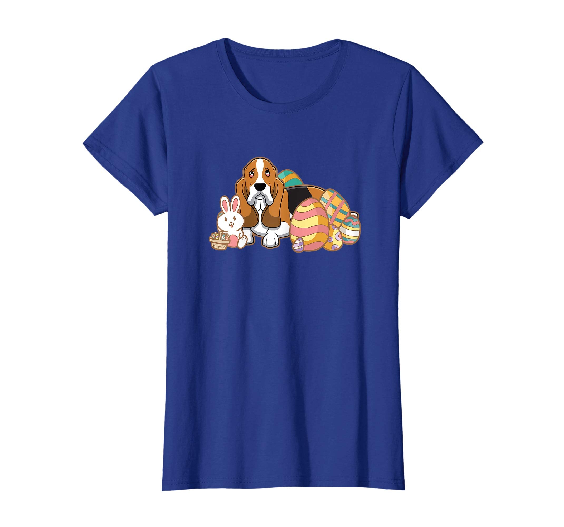 Easter Basset Hound Dog T-Shirt Gift