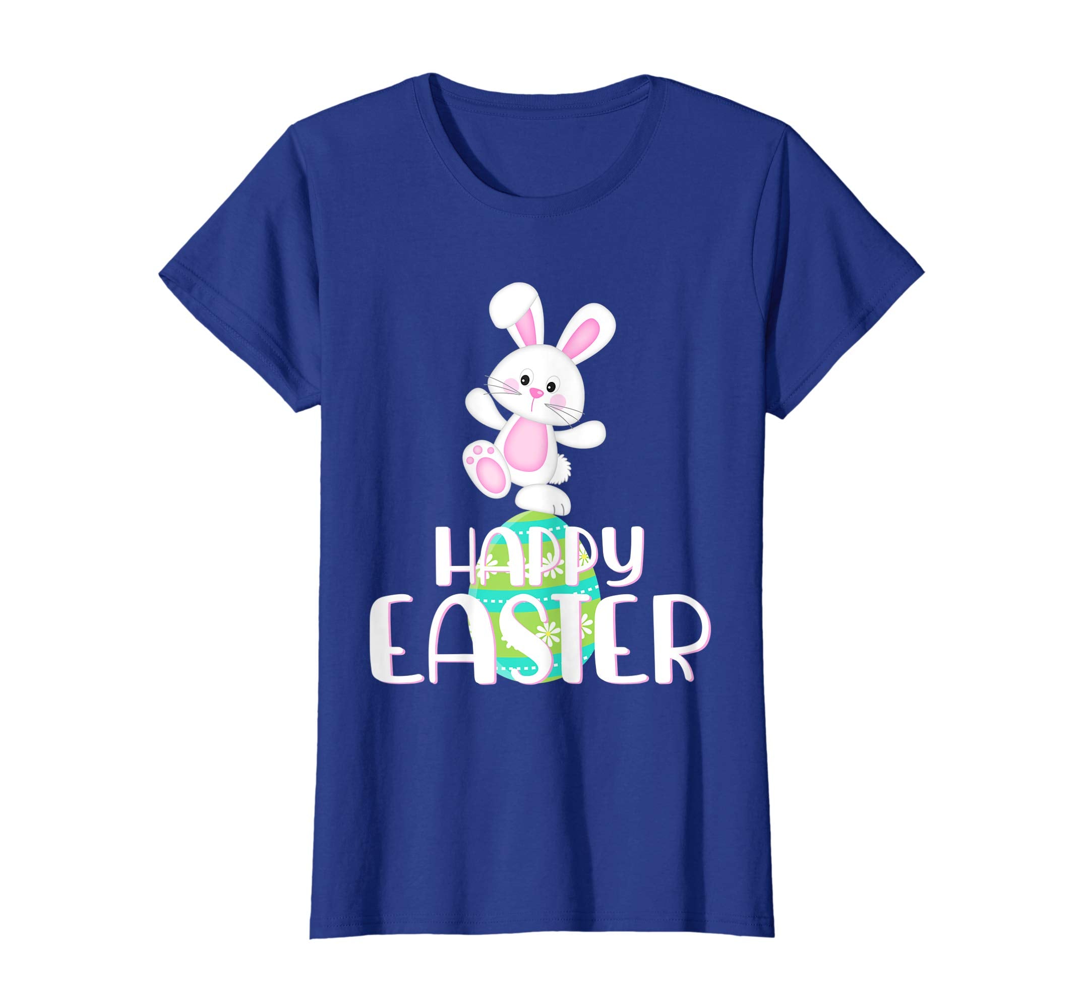 Happy Easter Shirt Cute Bunny &amp; Colorful Egg Easter Gift