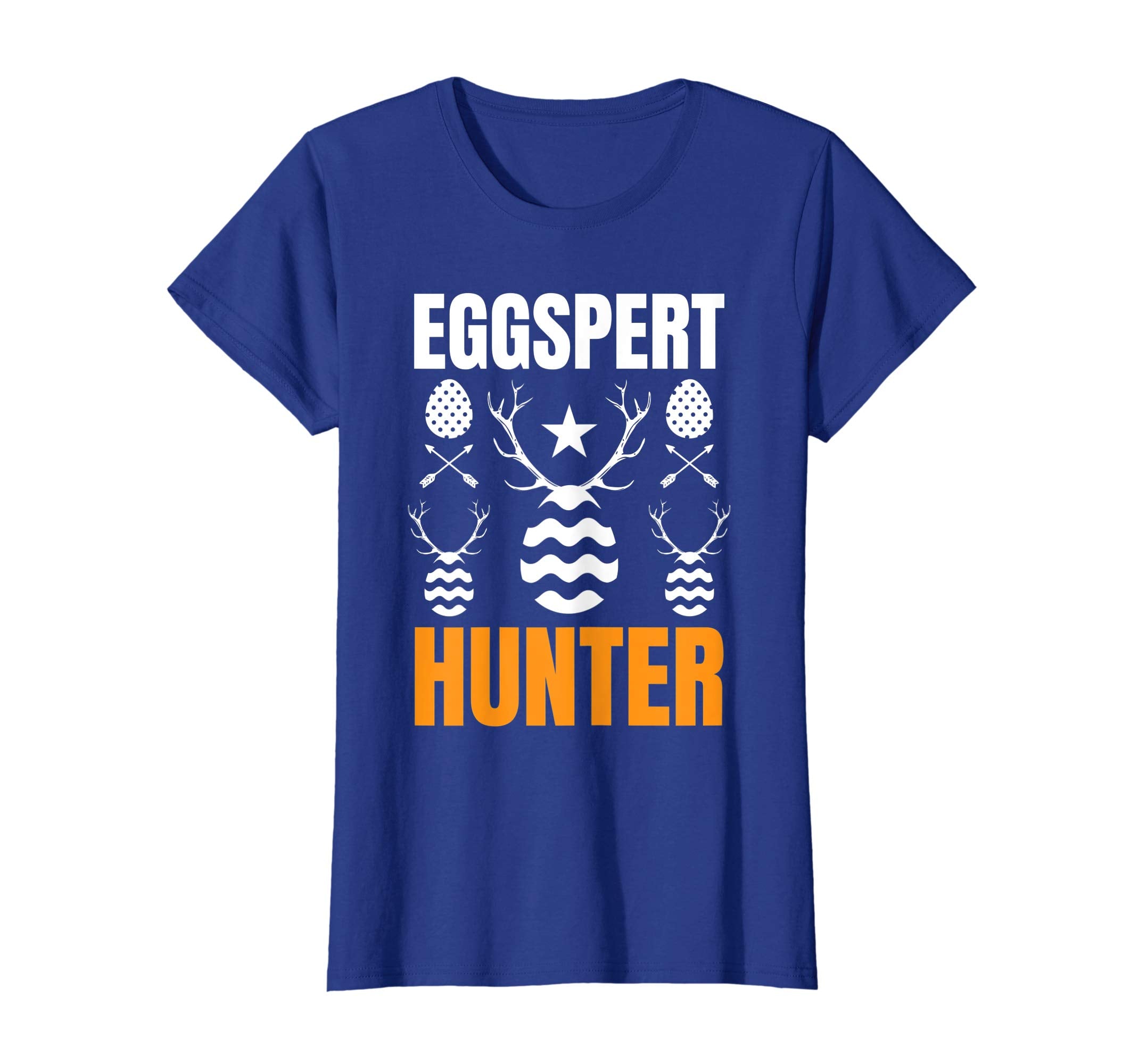 Funny Eggspert Hunter T-Shirt Easter Eggs Gift Tee