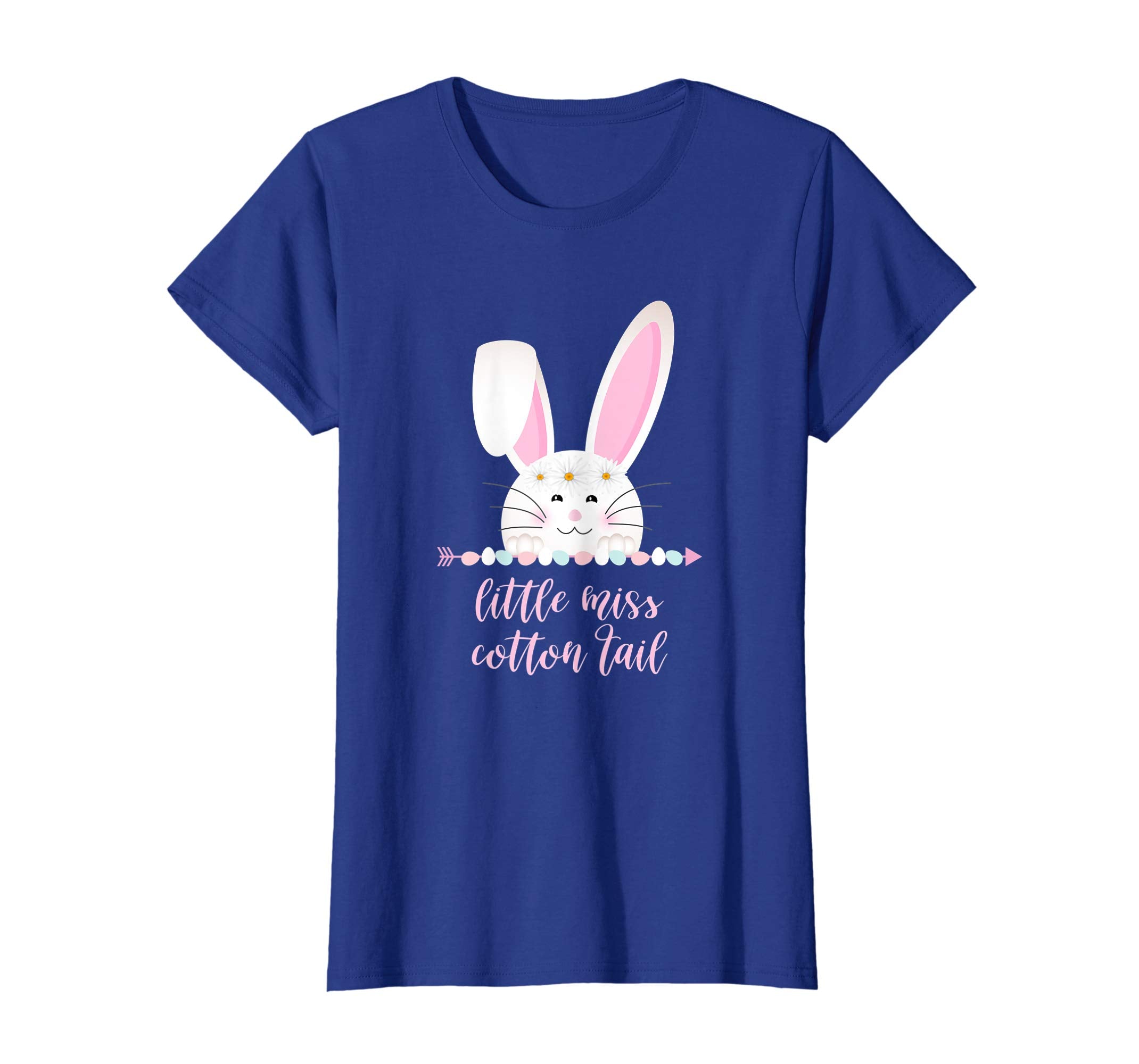 Cute Easter Bunny T-Shirt Little Miss Cotton Tail Rabbit