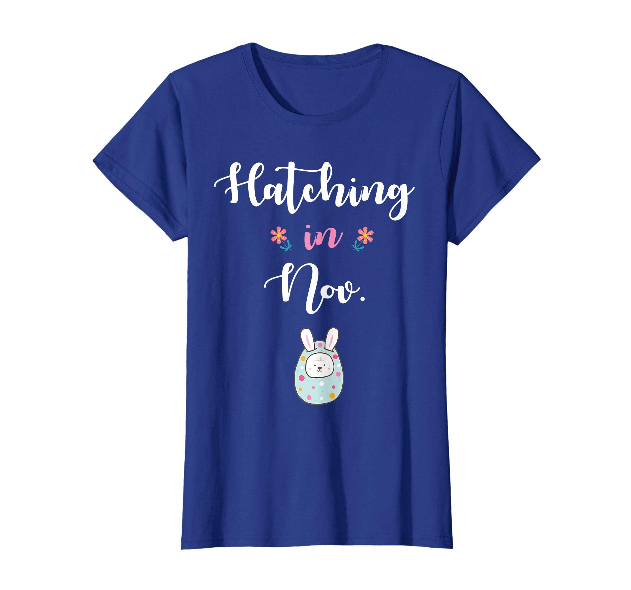 Pregnancy Kid Bunny In Easter Egg Hatching In November Shirt