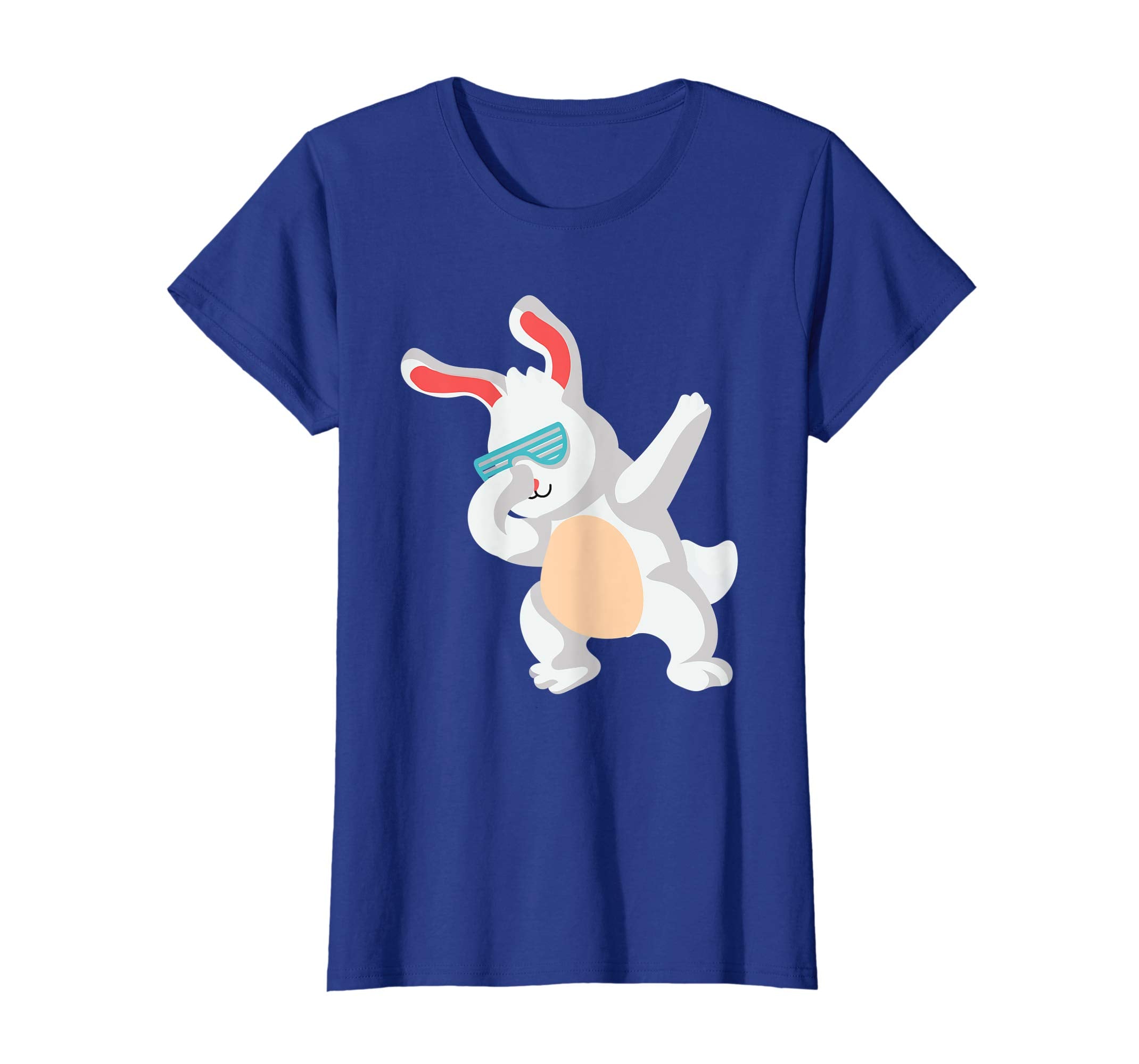 Happy Easter Dabbing Bunny Glasses Boys Girls Kids T Shirt