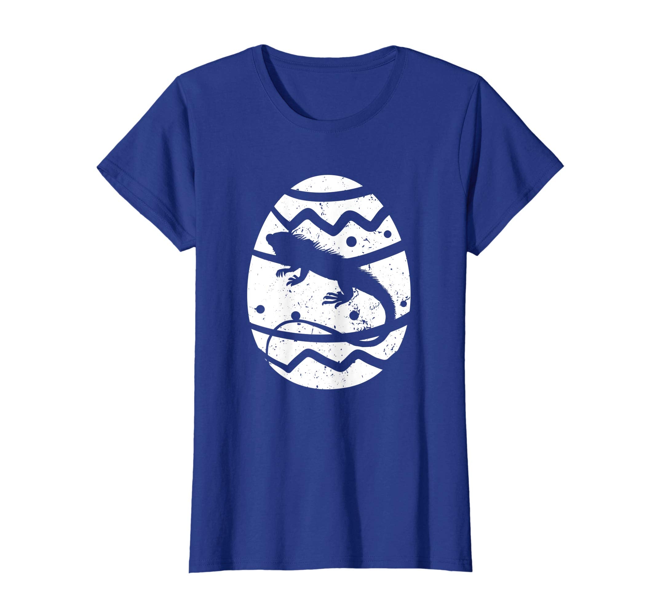 Vintage Iguana Happy Easter Egg T-Shirt Iguana Easter Gift