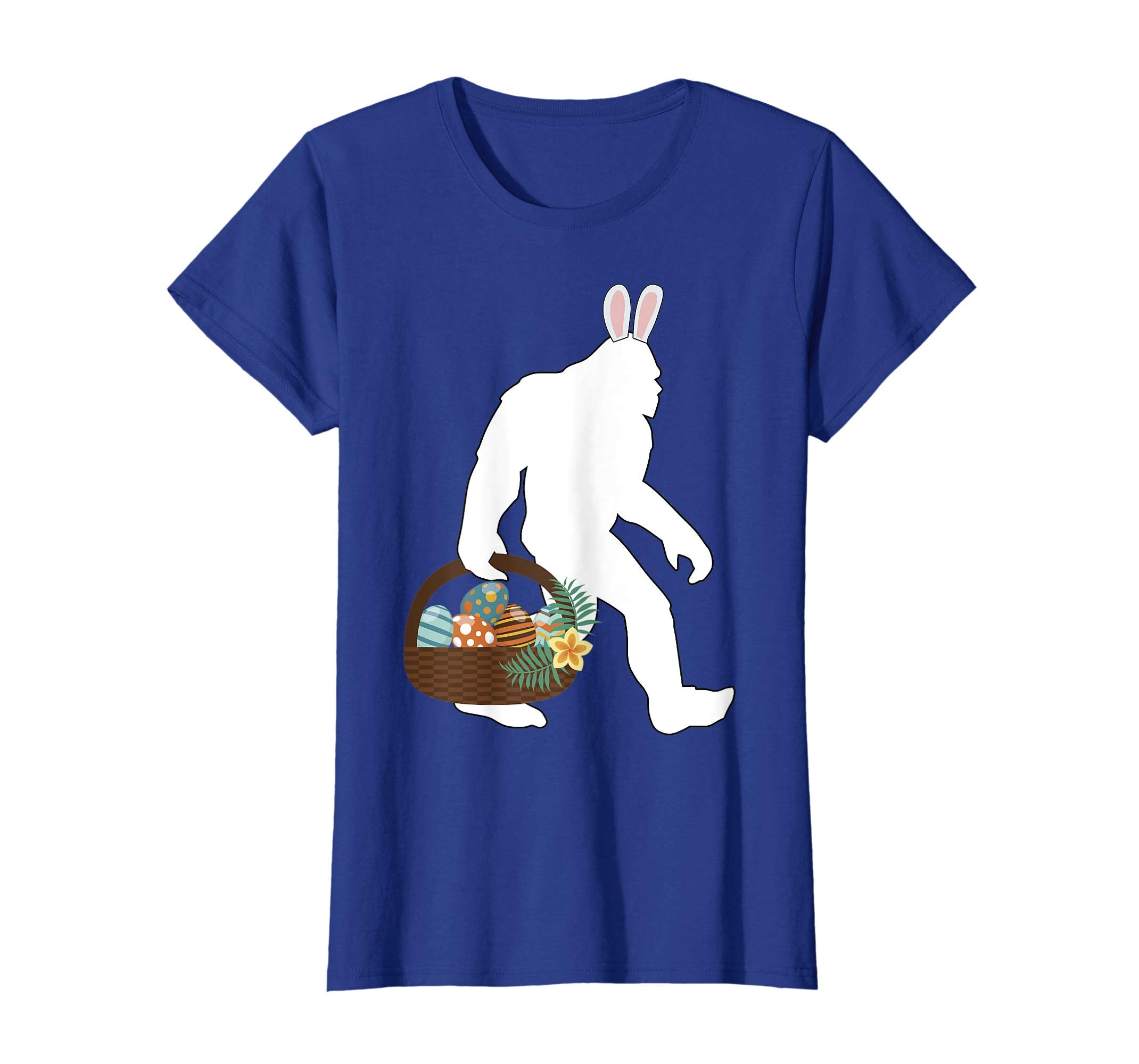 Bigfoot Easter Shirt Bunny Eggs Tshirt Funny Gifts Men Women
