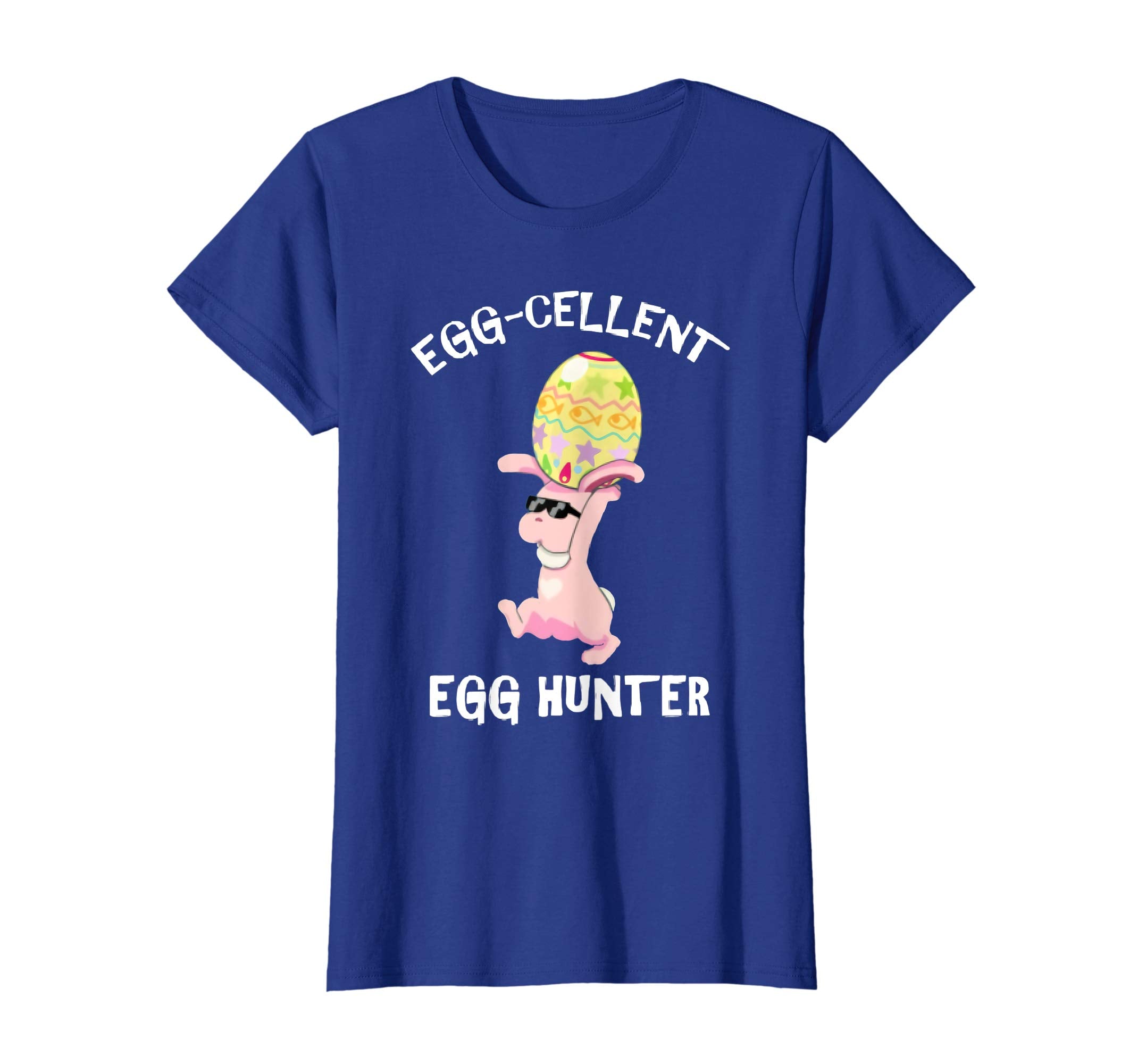 Egg-cellent Egg Hunter Easter T-Shirt Boys Girls Bunny Gift