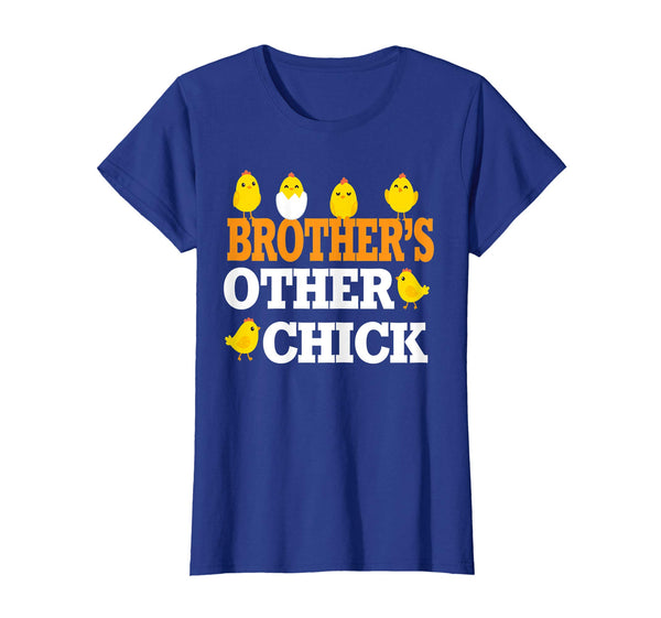 Chicks Open Eggs Happy Easter Shirt Brother's Other Chick