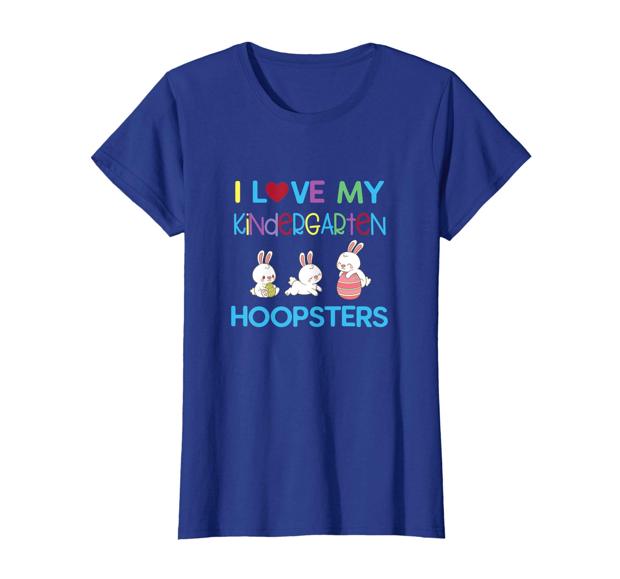 I Love My Kindergarten Hopsters Cool Easter Kids Shirt