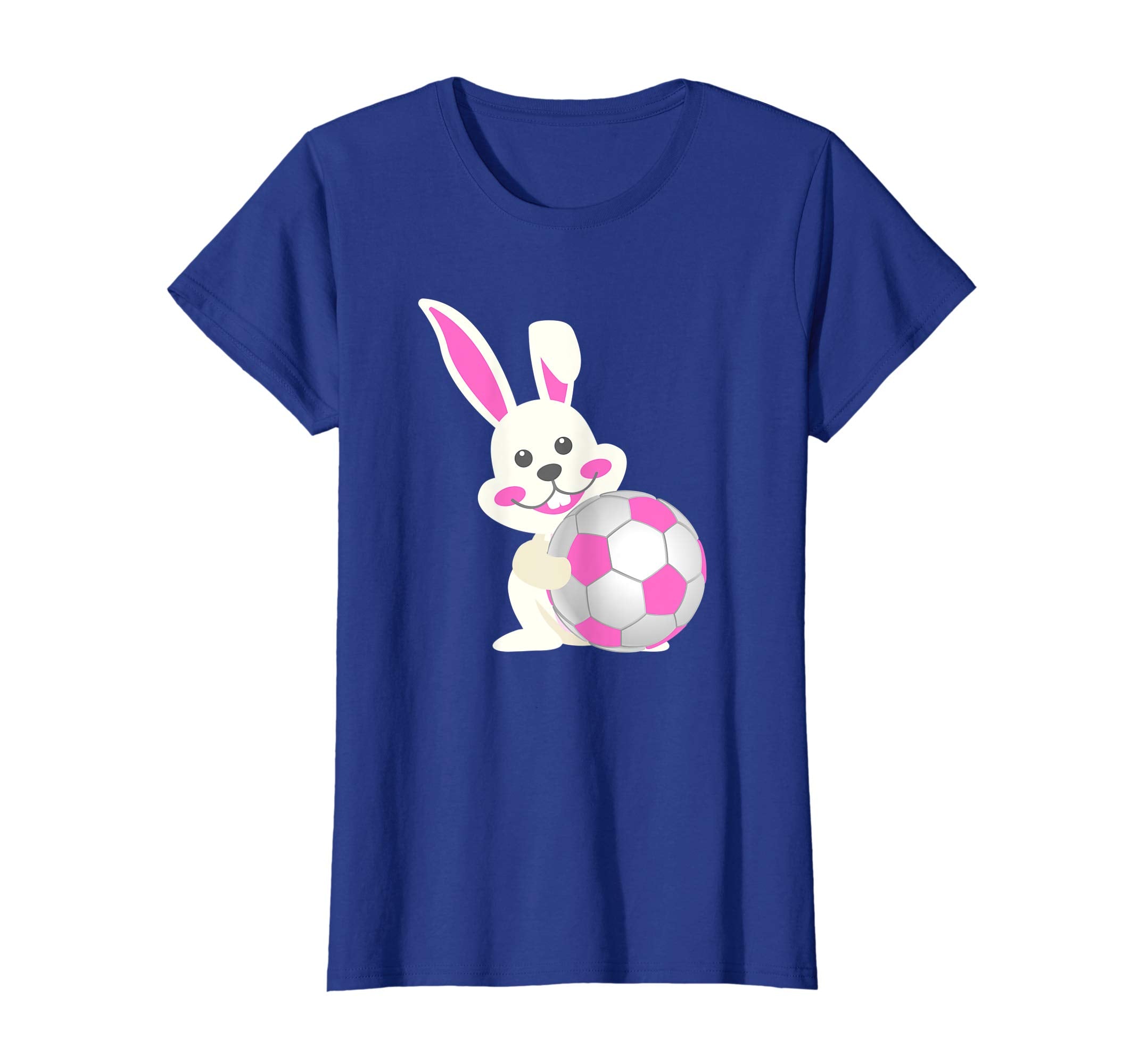 Funny Easter Bunny with Football T-Shirt Gifts for Kids Boys