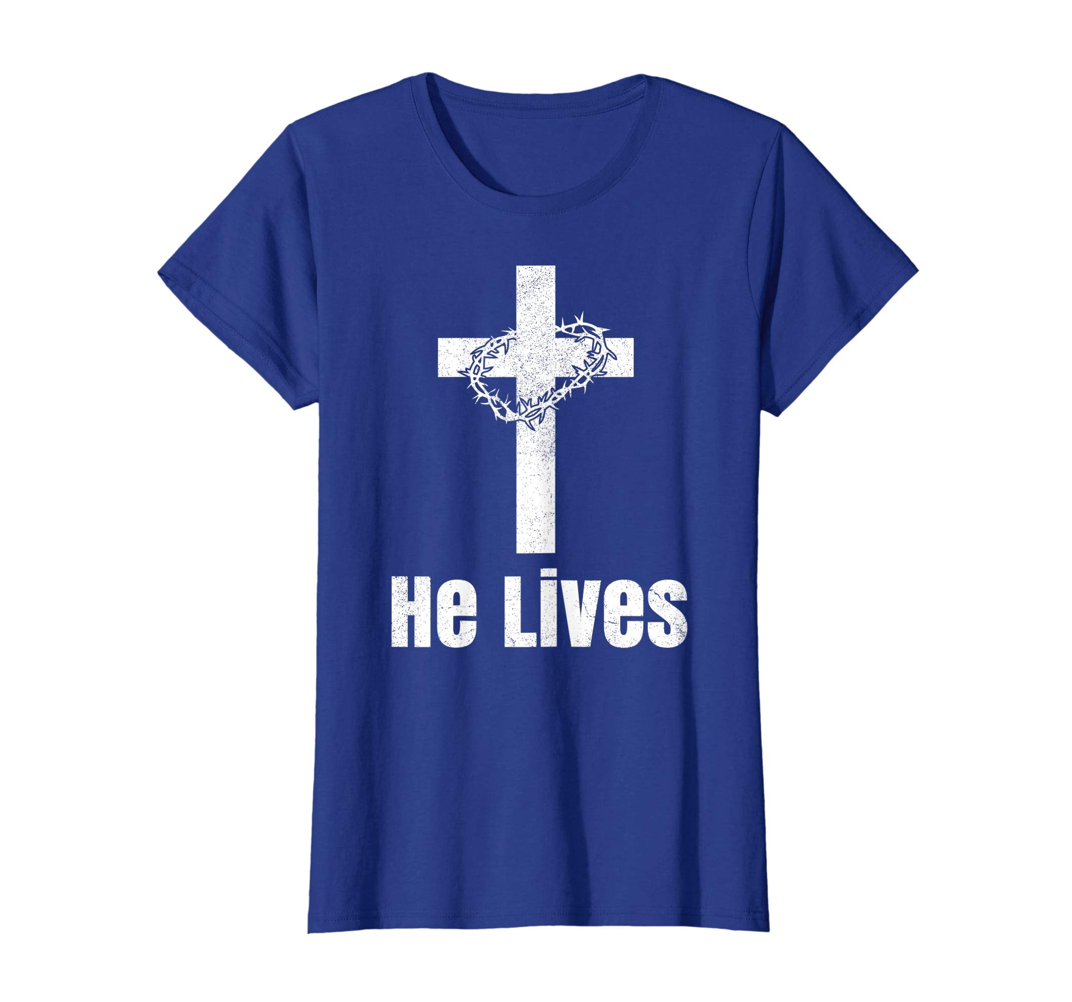 He Lives Easter Religious Christian Jesus Cross T Shirt
