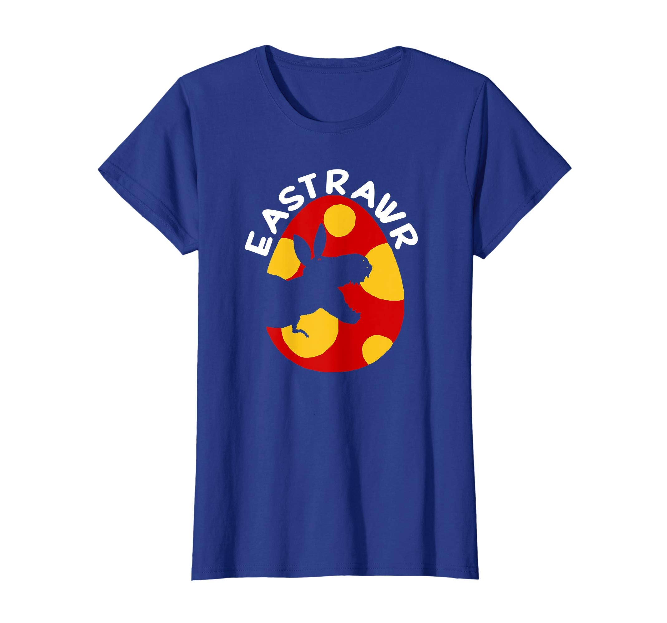 VSS8 Shopping Easter Bunny T Shirt T Rex Boys Kids Eggs Tee