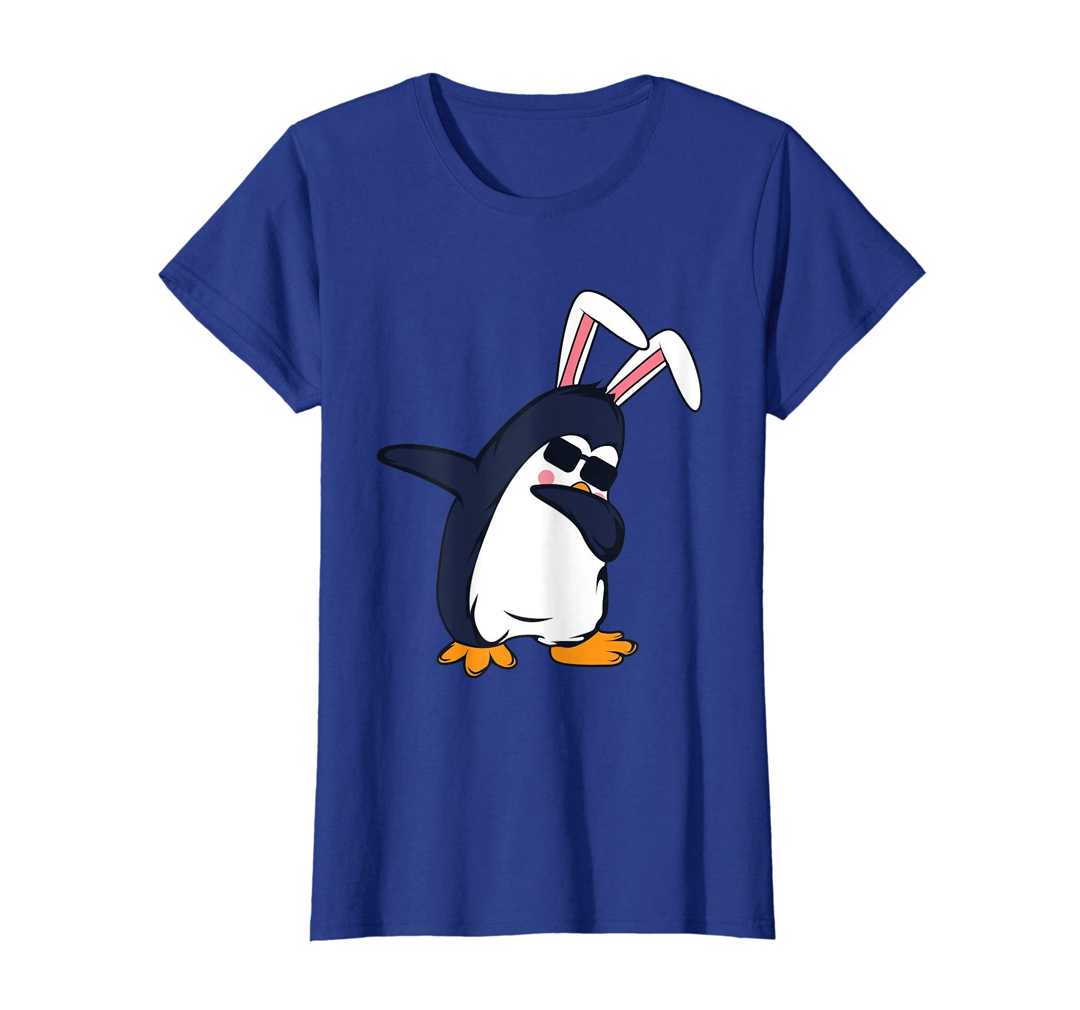 Dabbing Penguin Easter Bunny Dab Costume T-Shirt