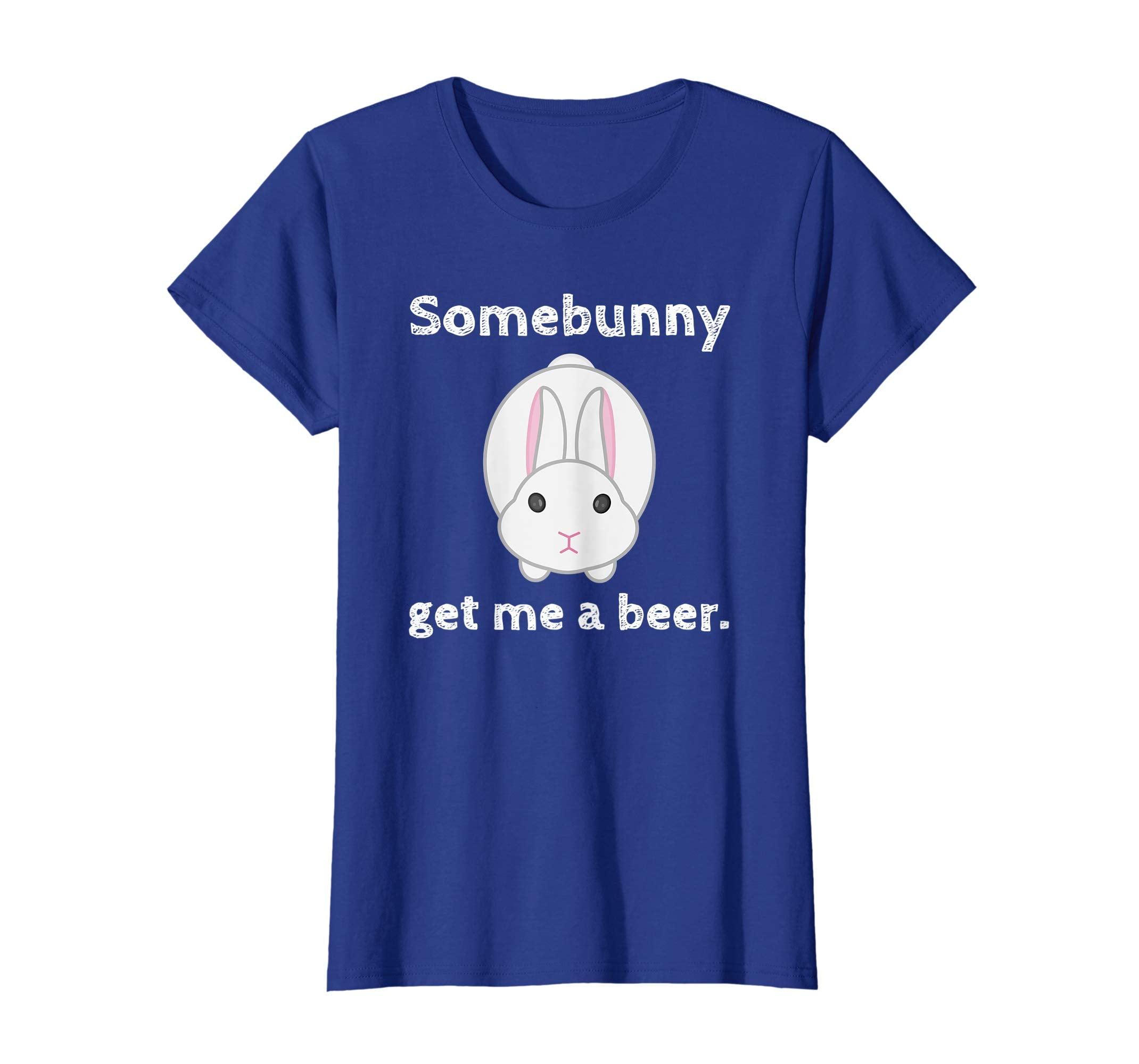 Easter Gift for Men Women Some Bunny Get me a Beer Tshirt
