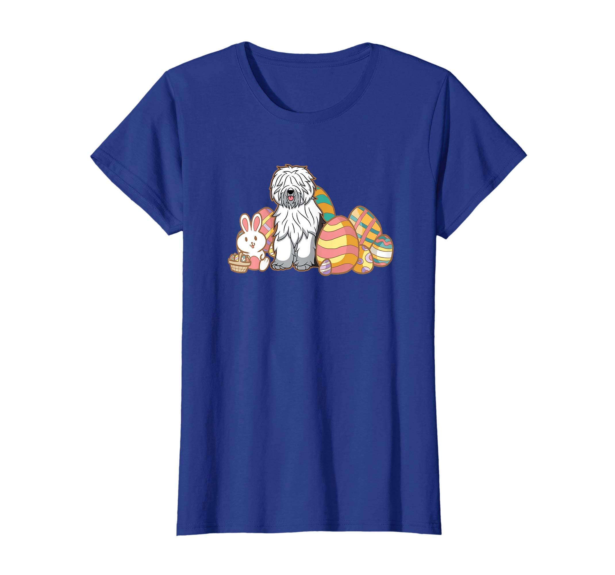 Easter Old English Sheepdog Dog T-Shirt Gift