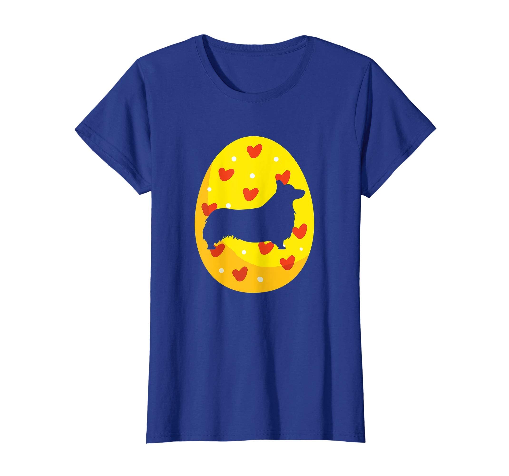 Pembroke Welsh Corgi Easter Bunny Egg T-Shirt Dog Easter