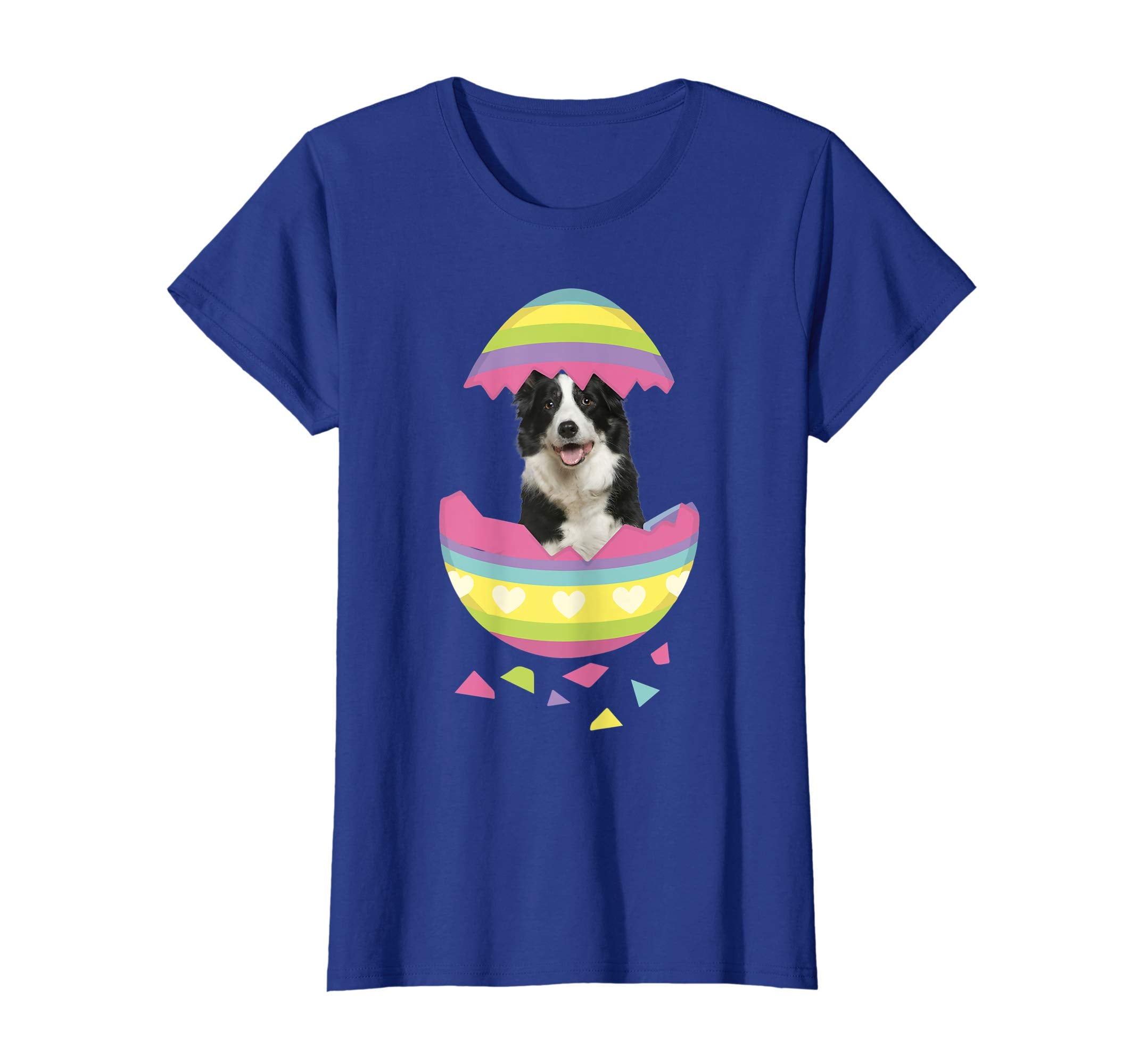 Border Collie Easter Egg T-Shirt Dog Lover