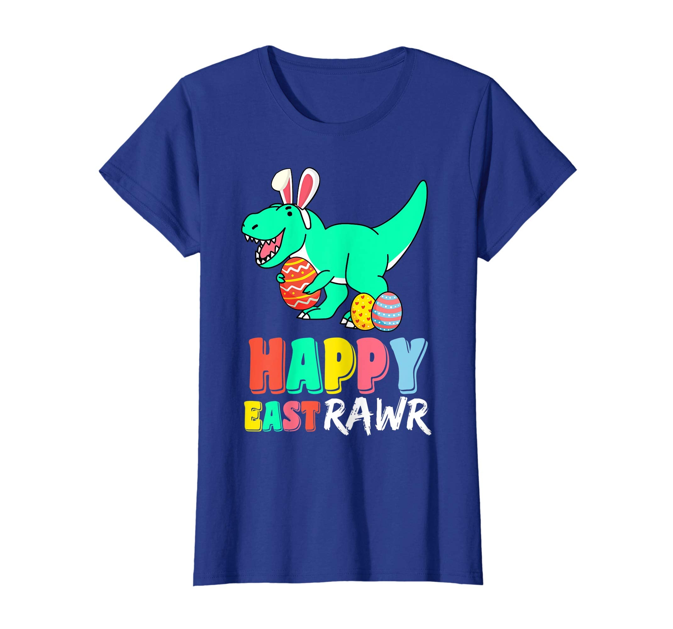 Happy Eastrawr T Rex Dinosaur Shirt Bunny Easter Egg Shirt