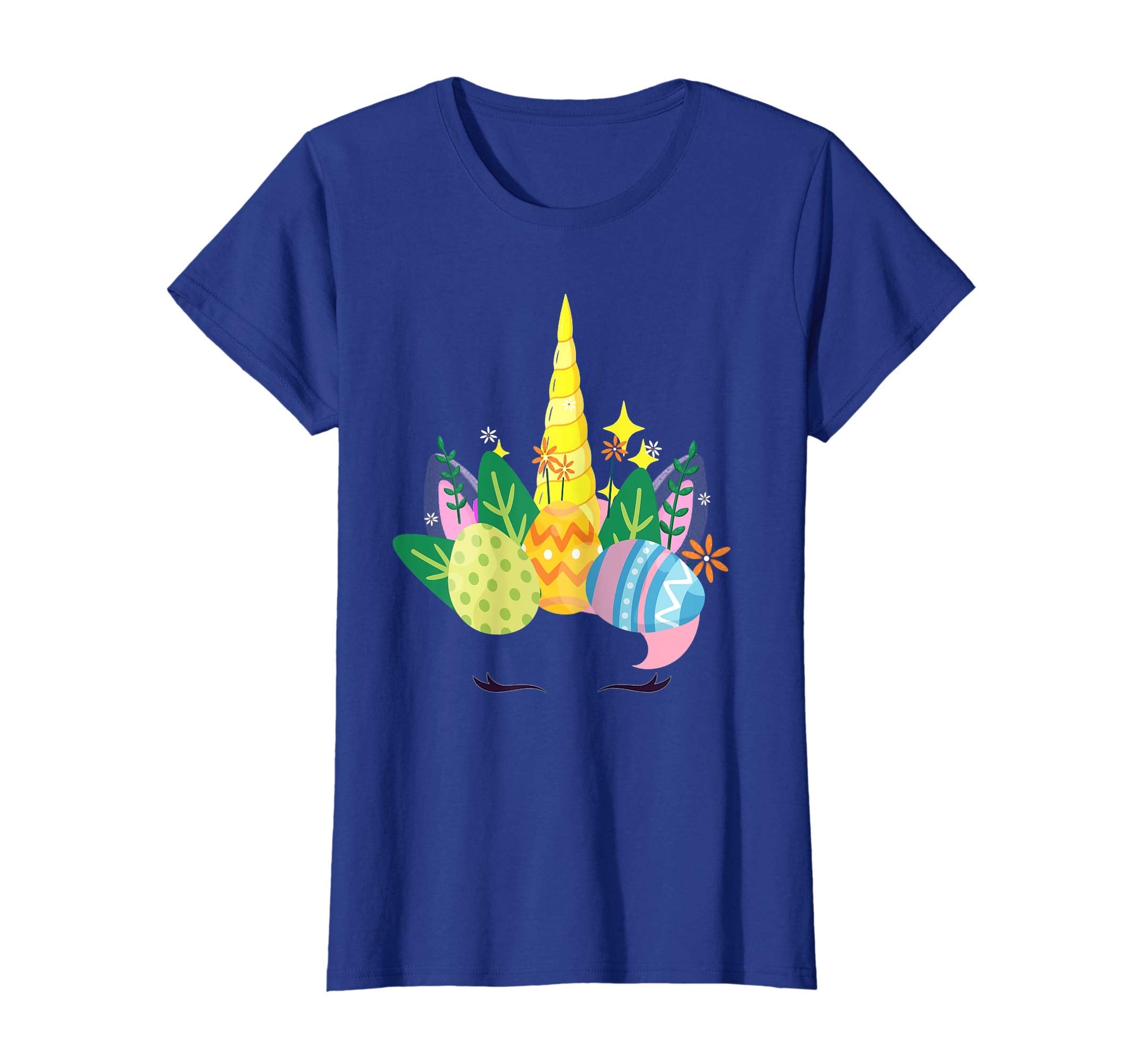 Unicorn Bunny Egg Easter Day T-Shirt