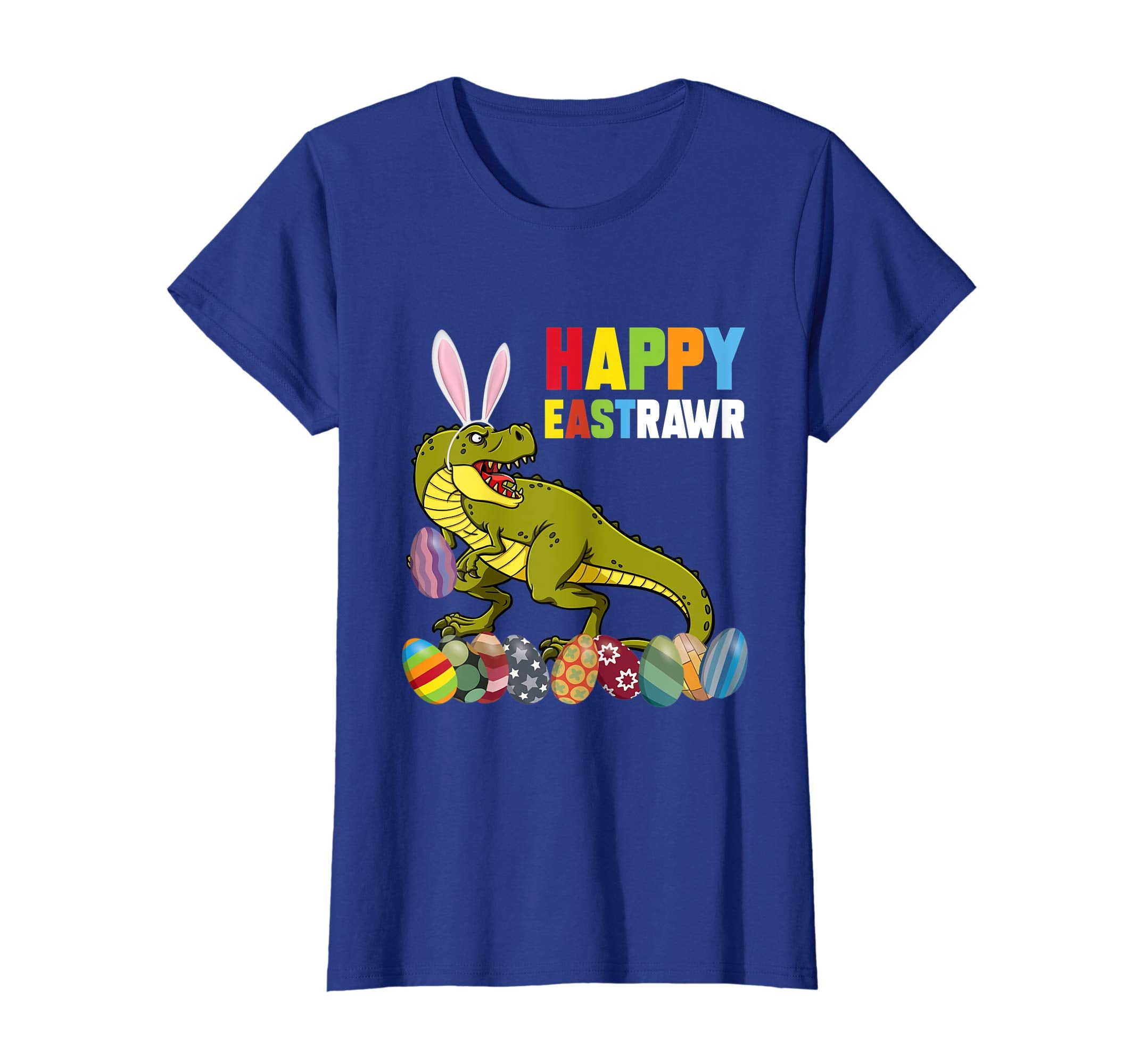 Rex Dinosaur Easter Happy Eastrawr Bunny Egg T-shirt