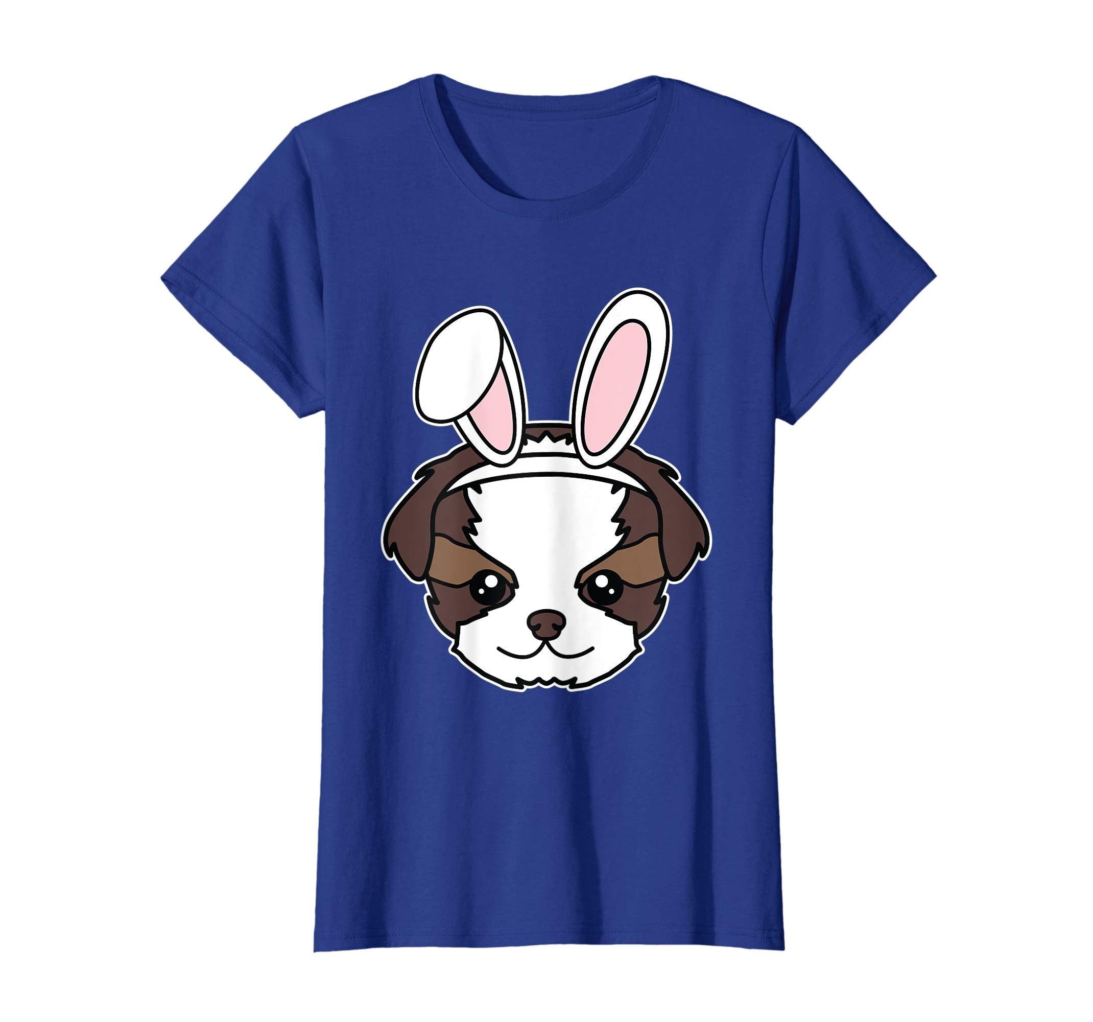 Shih Tzu Dog Happy Easter Bunny T Shirt Gift for Easter