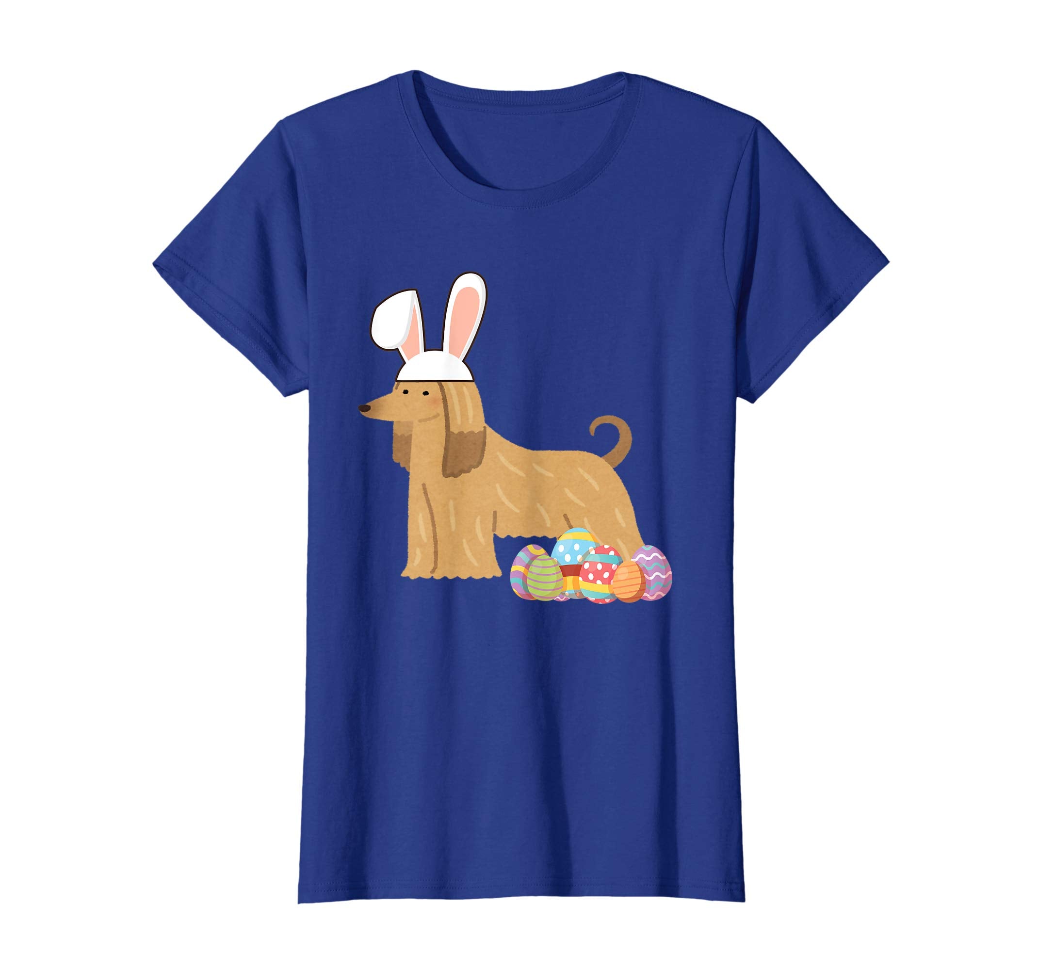 Easter Shirt Afghan Hound Funny Bunny Ears &amp; Eggs Gift