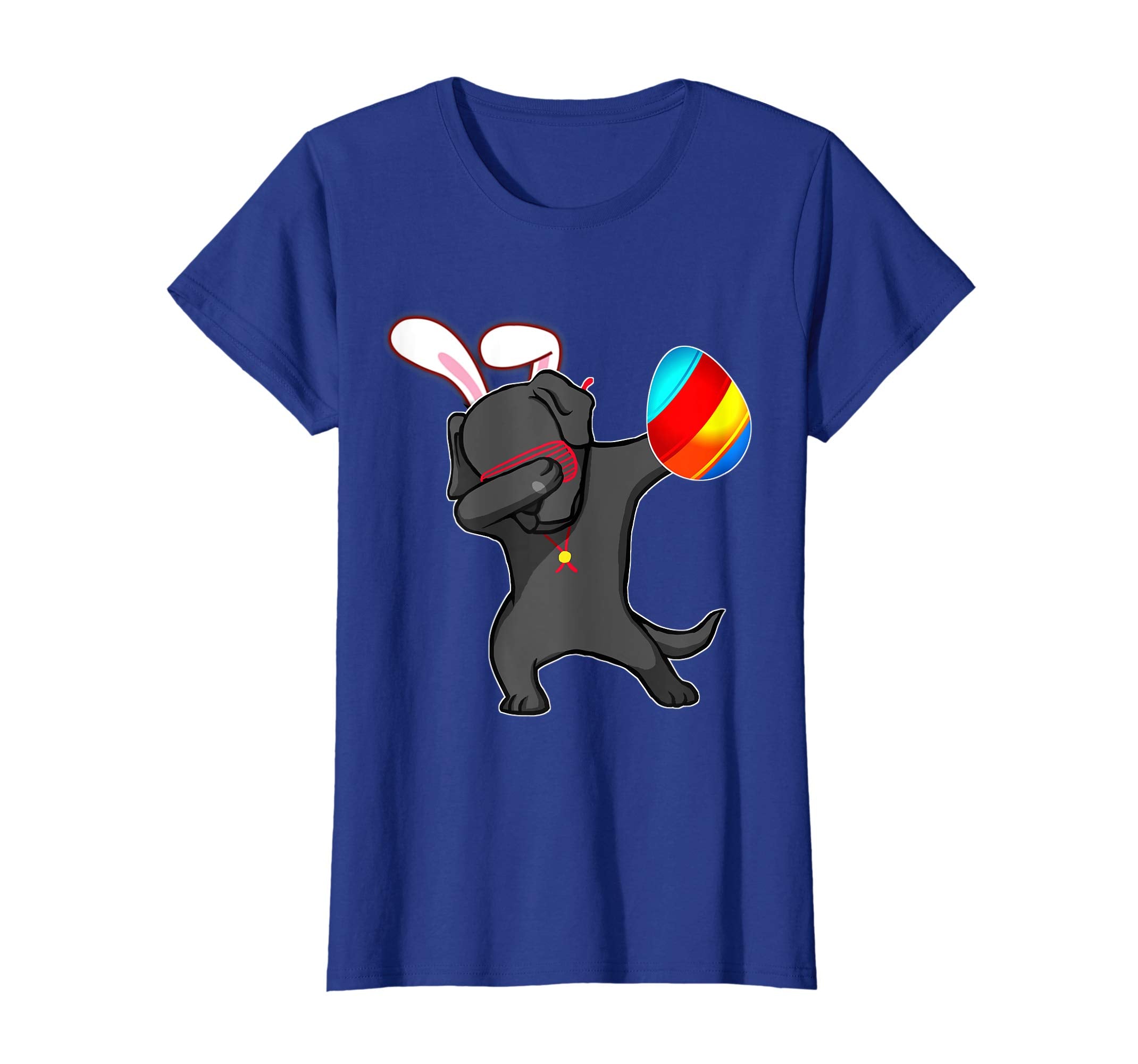Easter Bunny Dabbing Labrador Dog Tshirt Egg Ears Gift