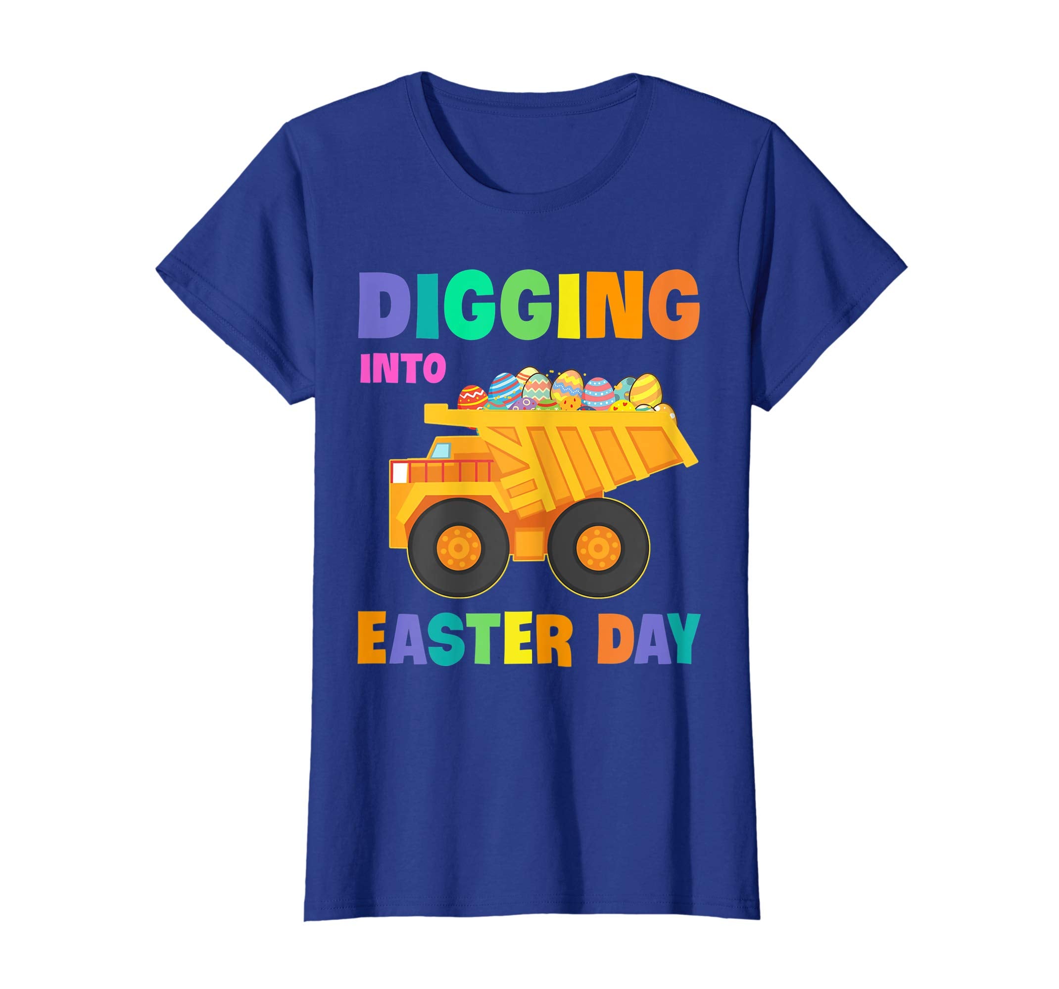 Digging Into Easter Day Egg Easter Dump Truck Lover Shirt